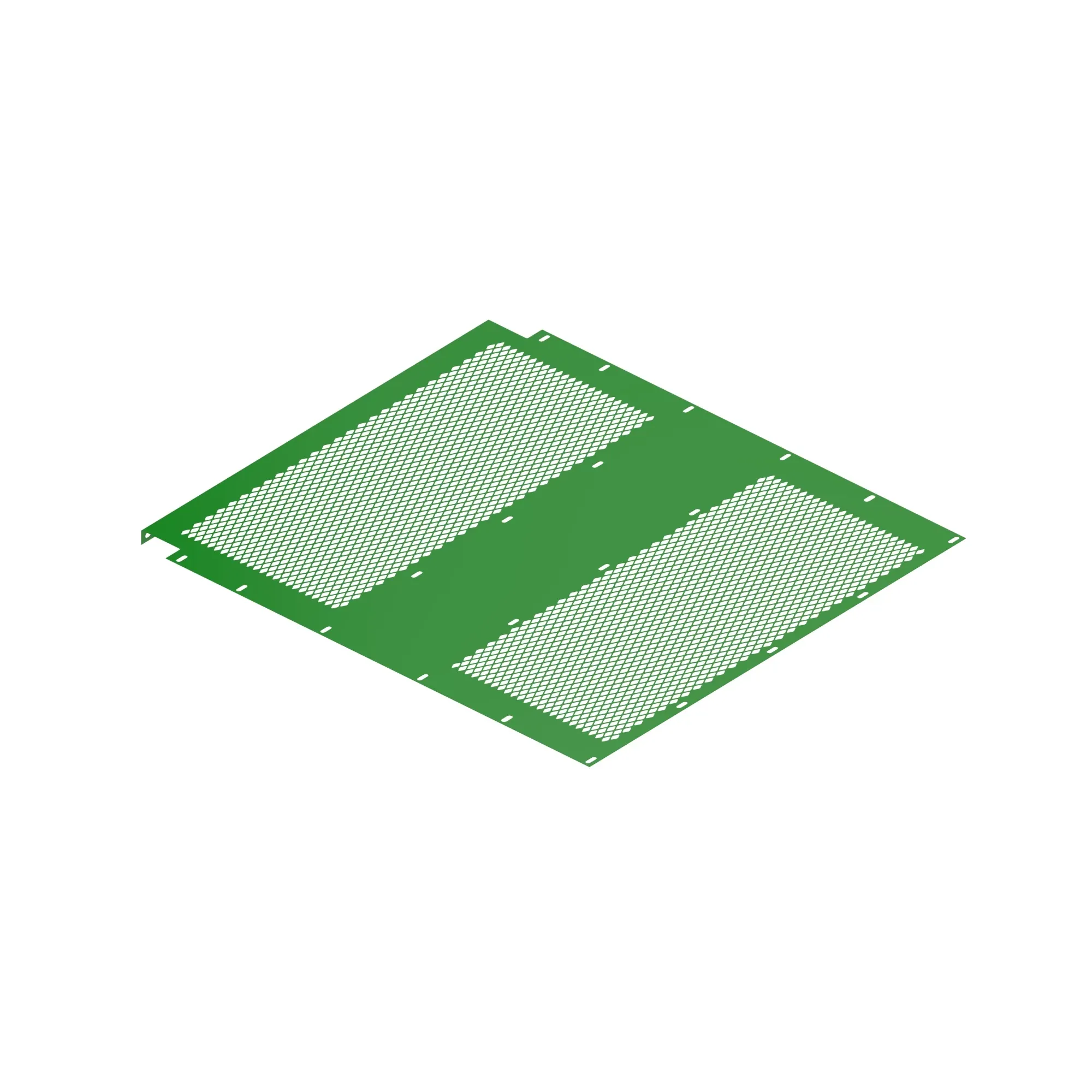John Deere Cotton Basket Front Extension Screen - N372996