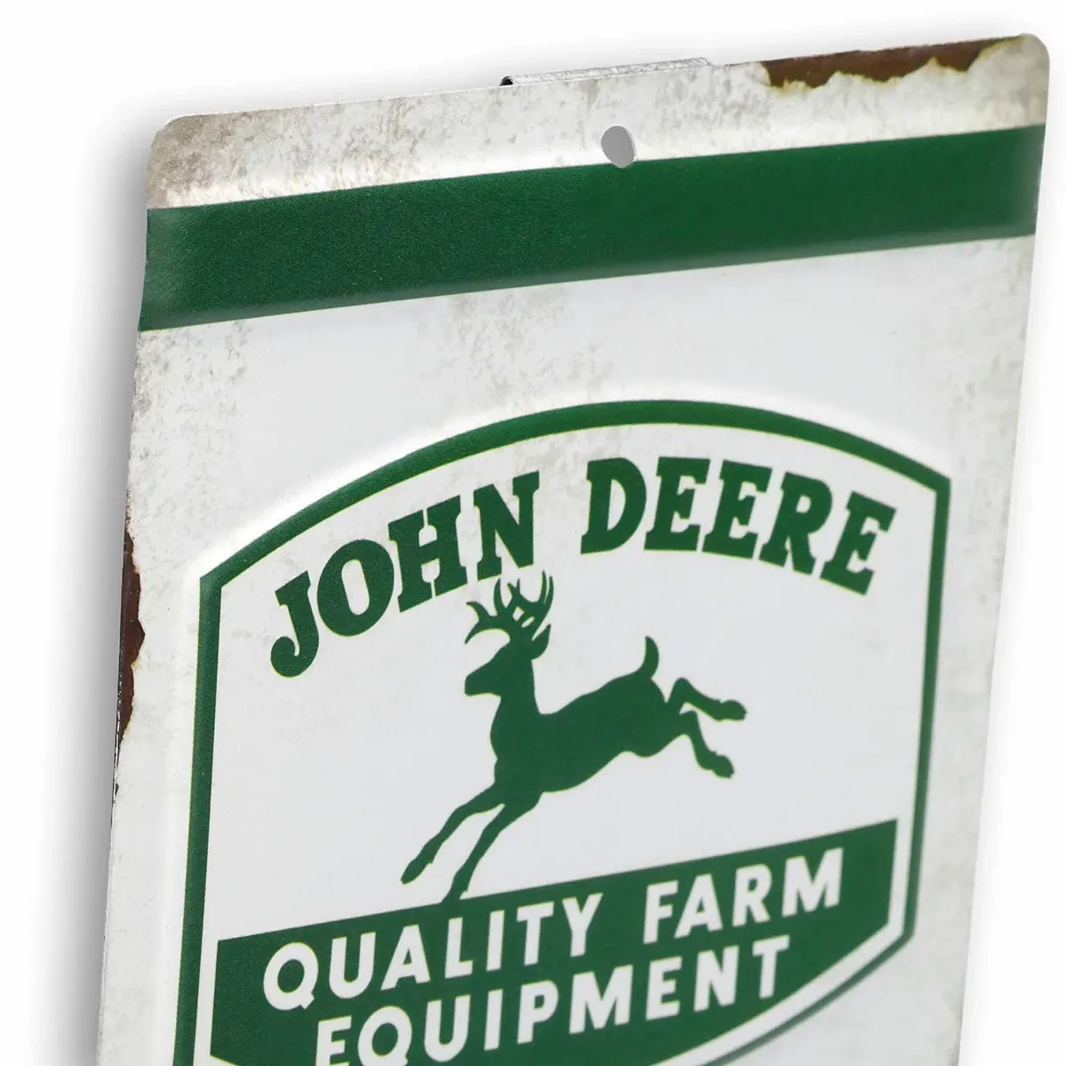 Nothing Runs Like a Deere Metal Sign