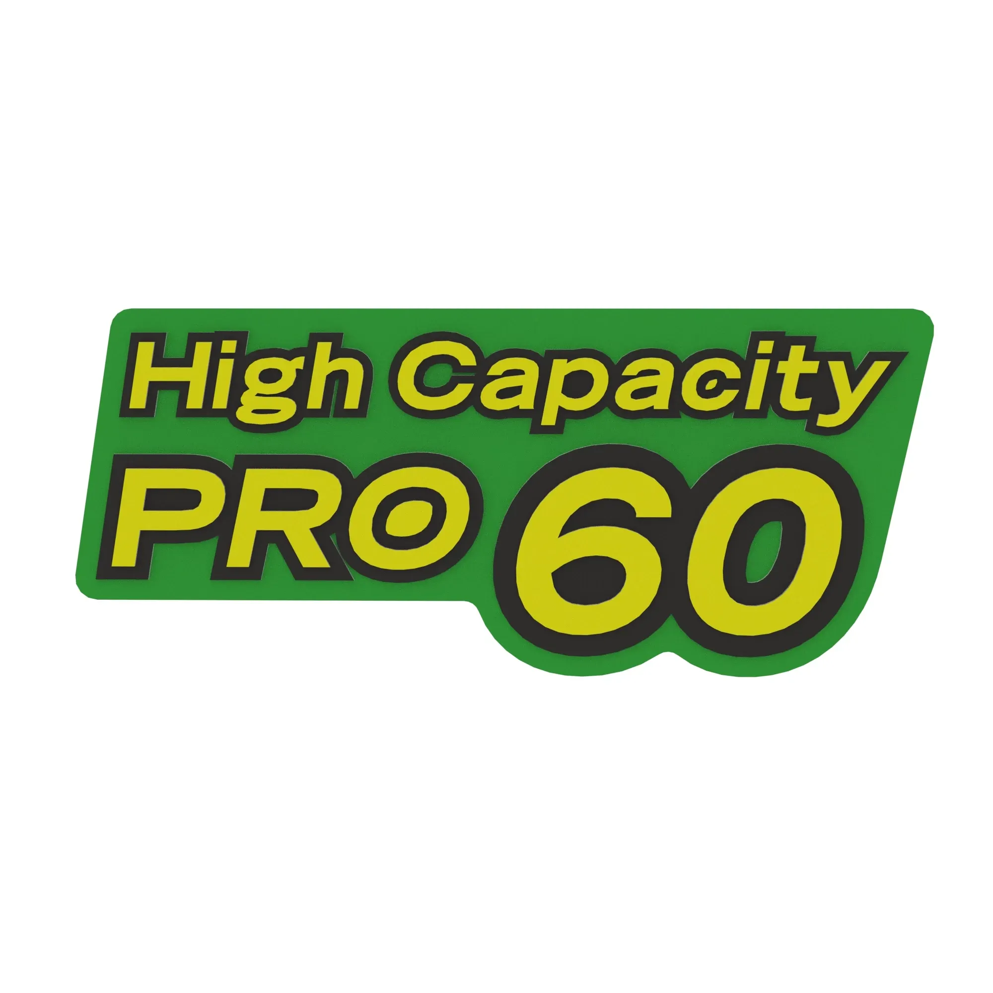 HIGH CAPACITY PRO
60" DECK