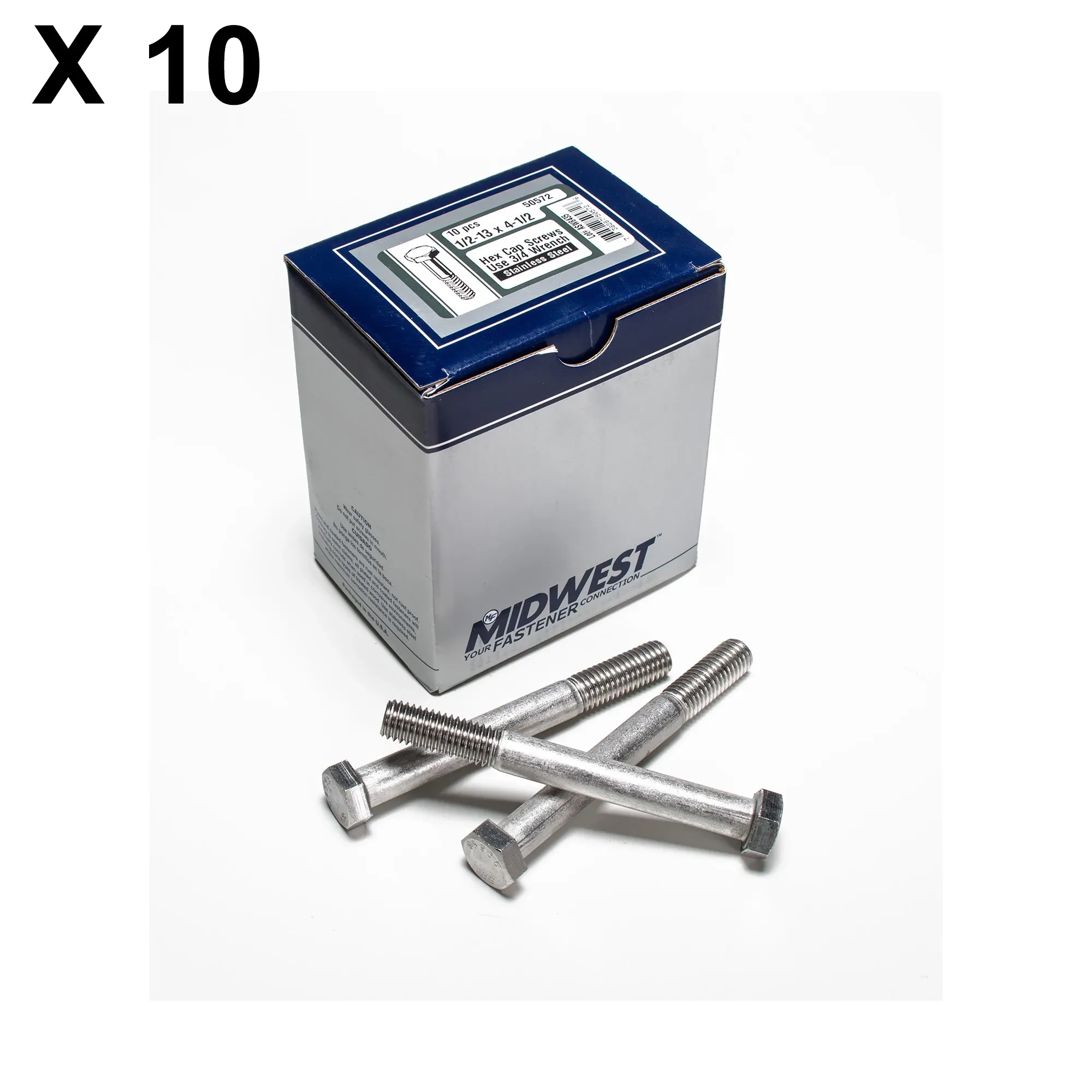 John Deere Hexagonal Cap Screw, 1/2" X 4-1/2" - PM50572
