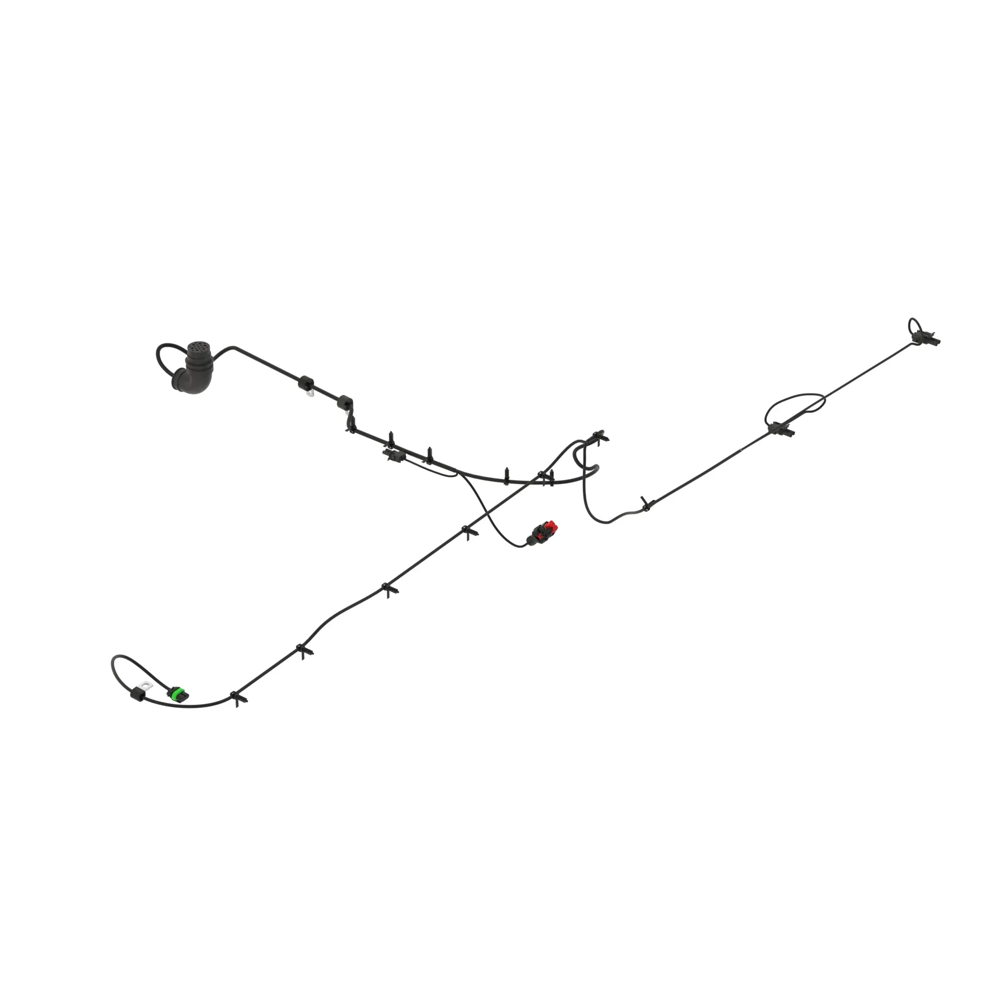 John Deere Grain Tank Right Side Wiring Harness - AXE18323