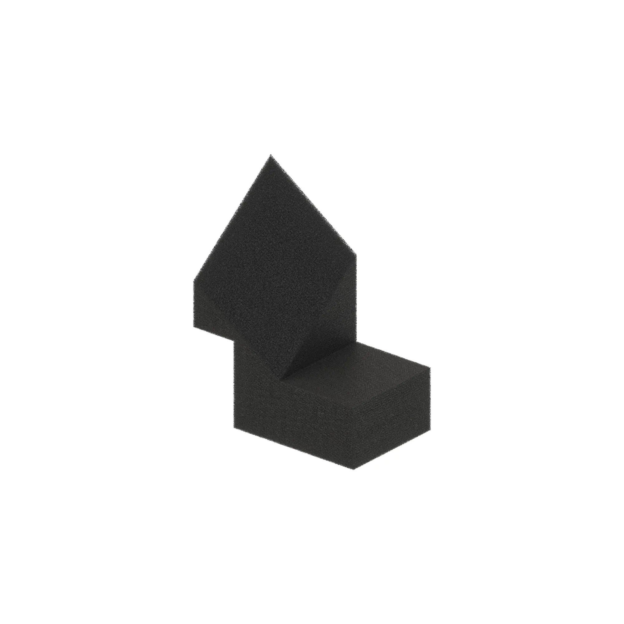 Isolator, Foam, Pvc/Nbr Cab to Mai
