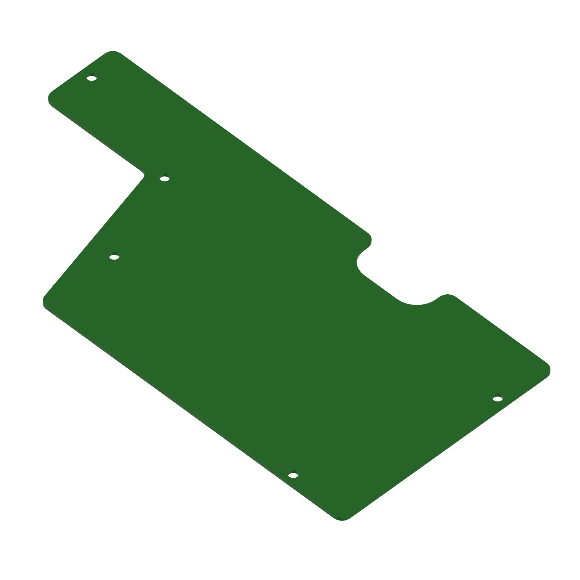 John Deere Left Side Engine Housing Cover Sheet - CXT29724