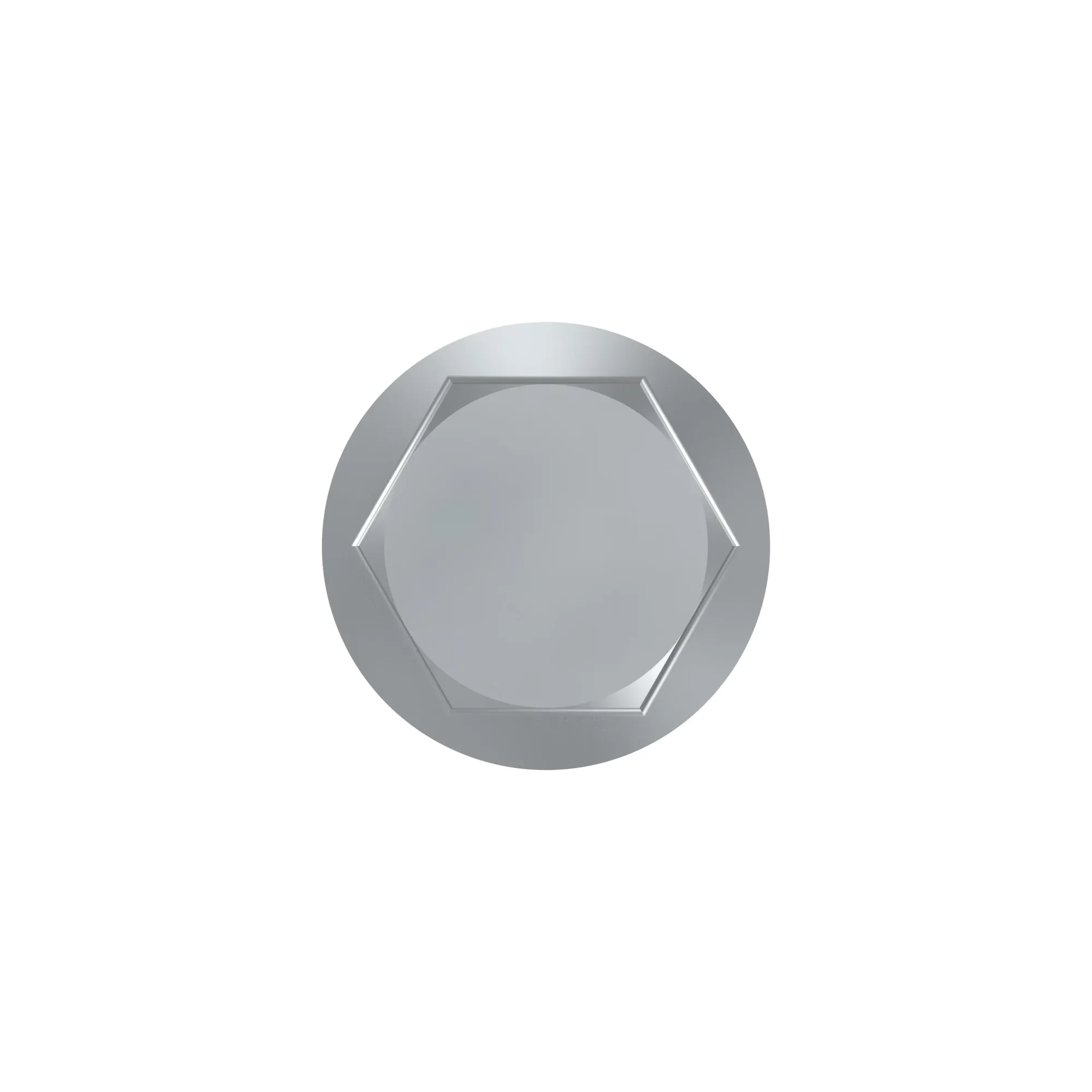 1/4-20X1/2FLANGE BOLT CLEAR ZINC G5