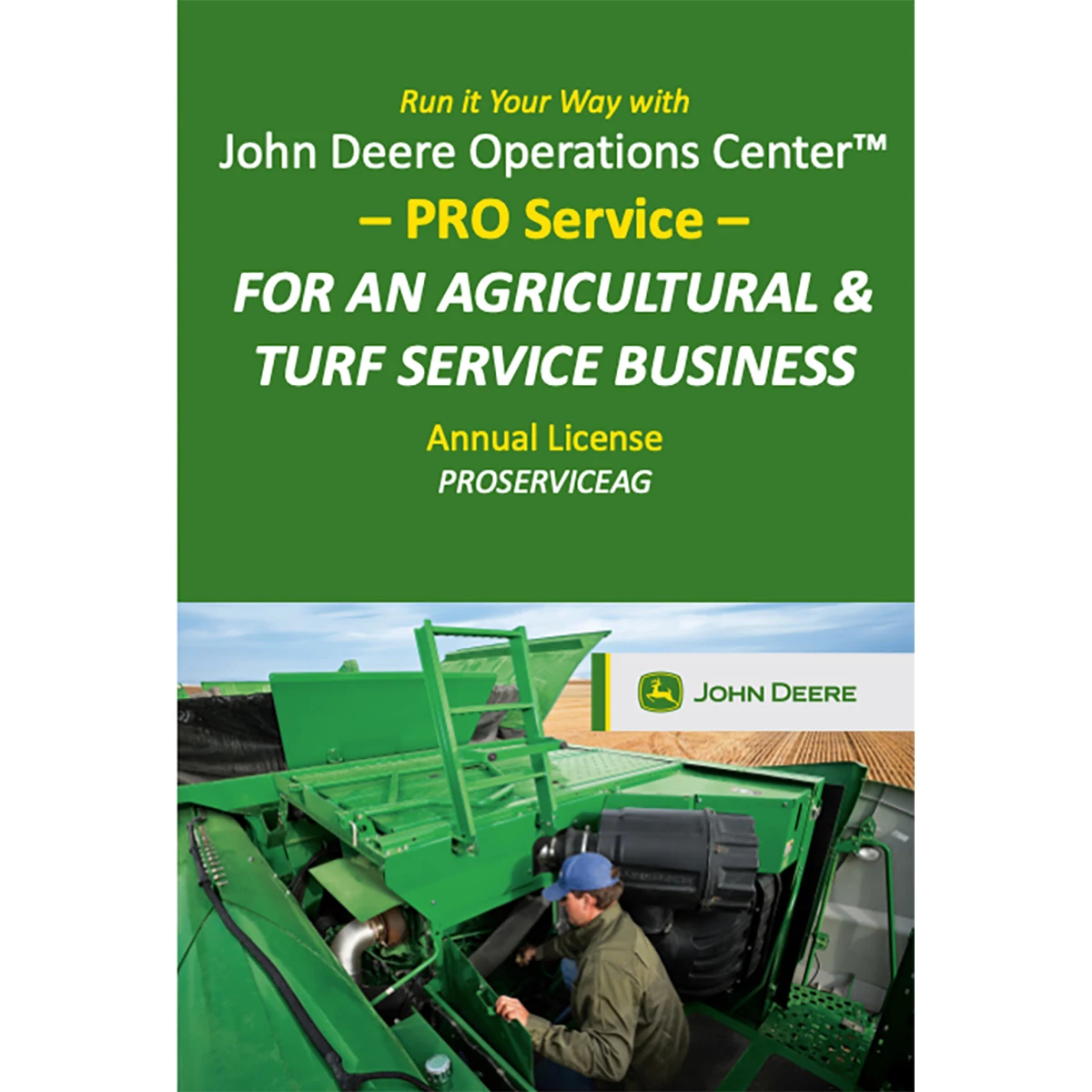 Operations Center PRO Service - Service Business - Agricultural and Turf (Annual License)