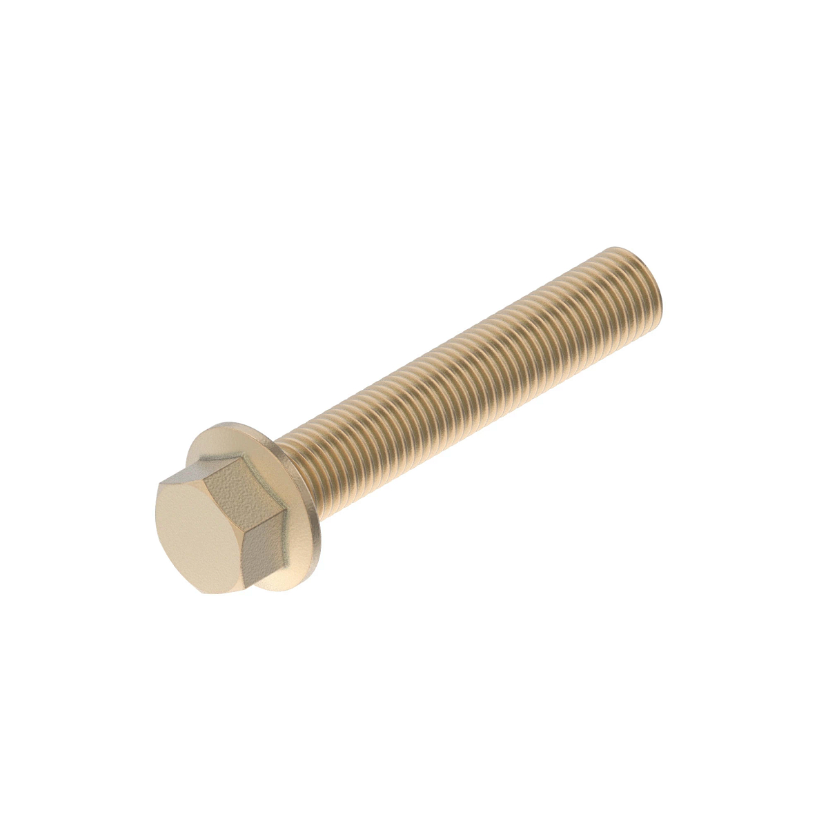 John Deere Hexagonal Head Flanged Screw, M10 X 70 - 19M8114