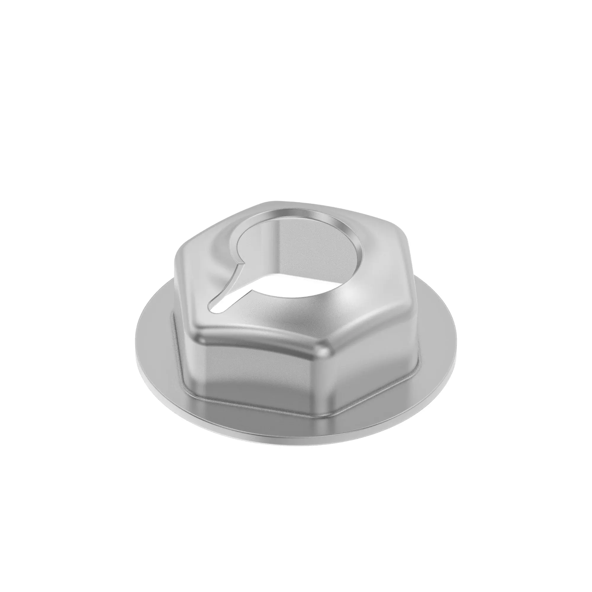 John Deere Self Threading Nut, 6.3 mm (0.248") - R211071