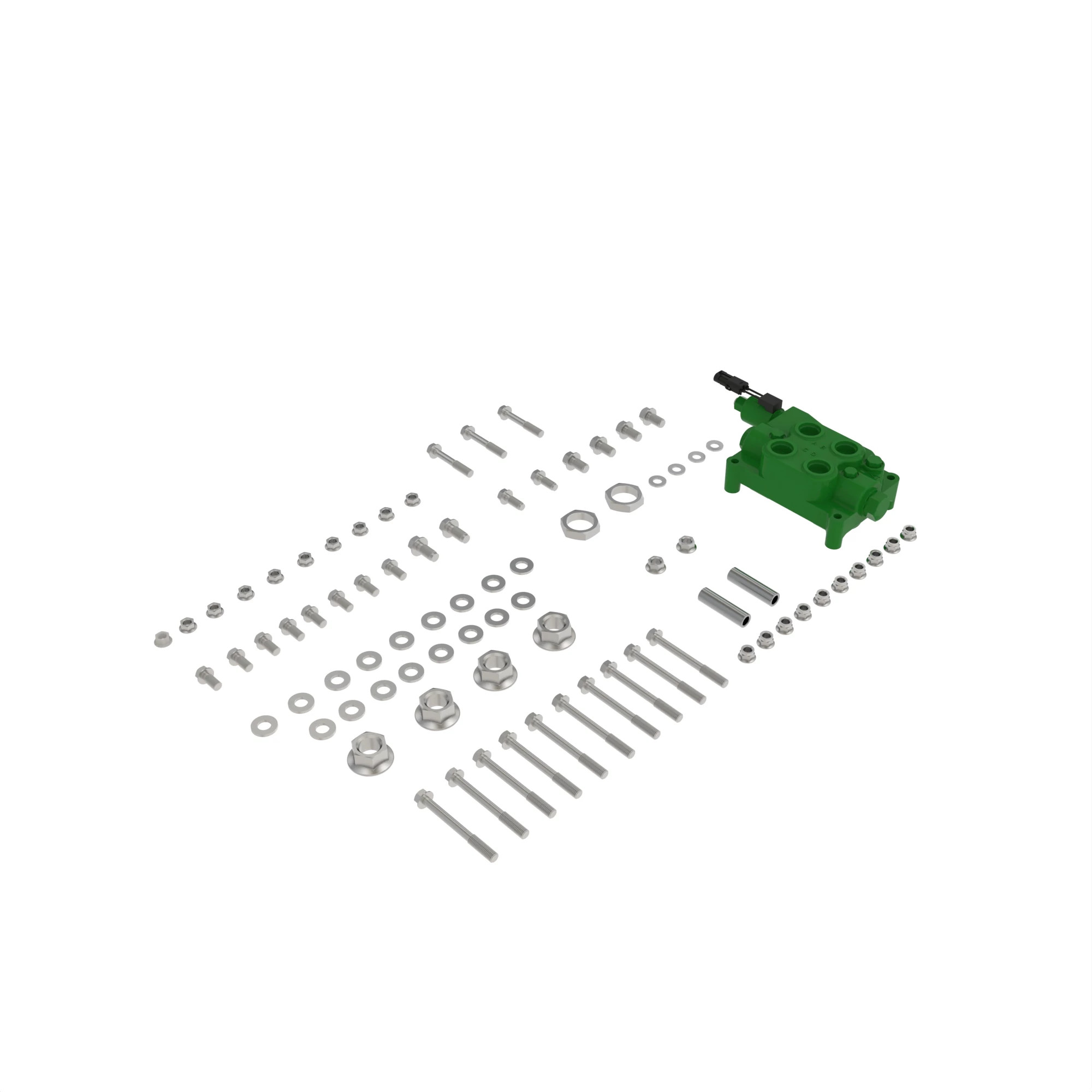 John Deere 4WD ON/OFF Control Valve and Hardware Kit - AXE57186