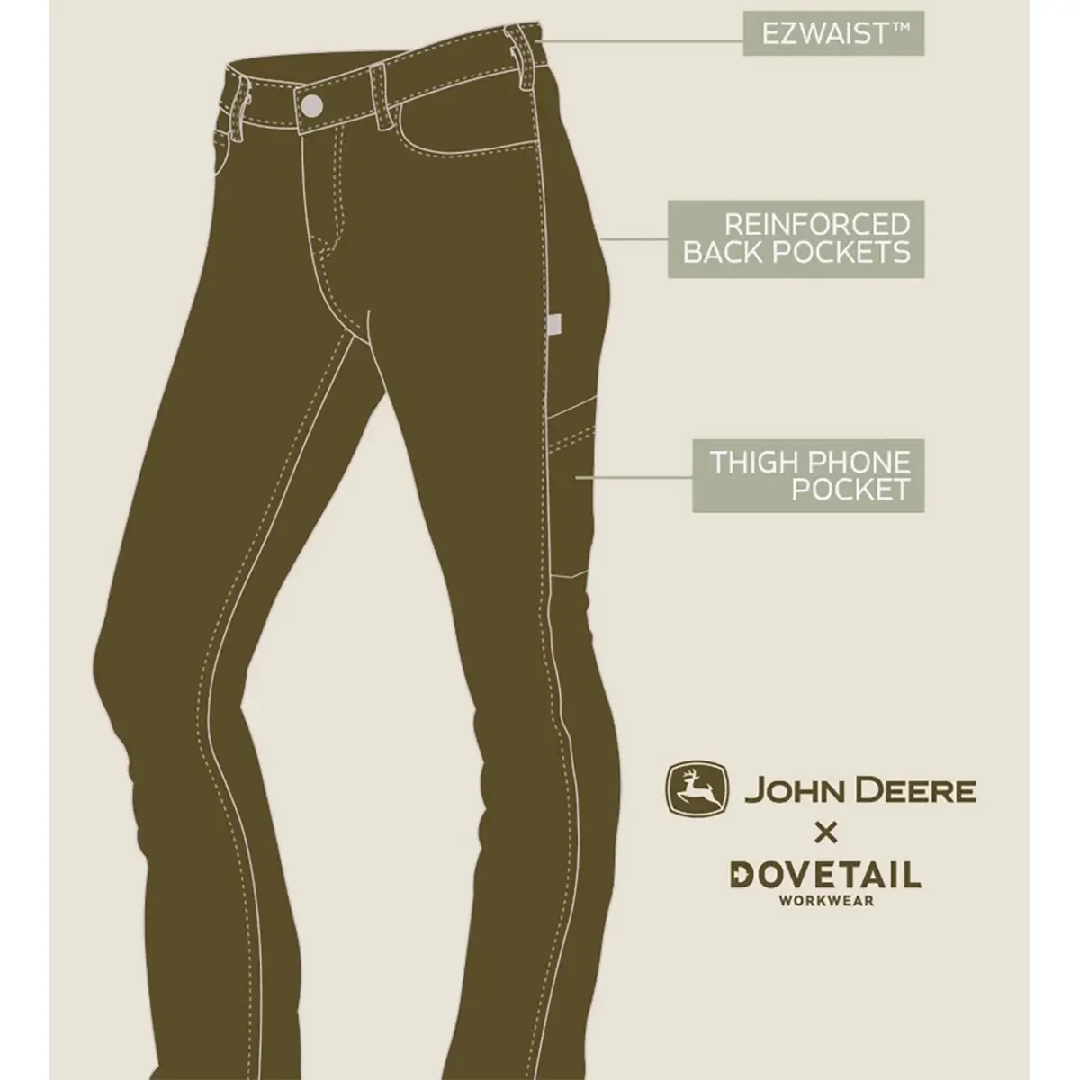 Into Town Bootcut Jean in Indigo Denim | Dovetail Workwear