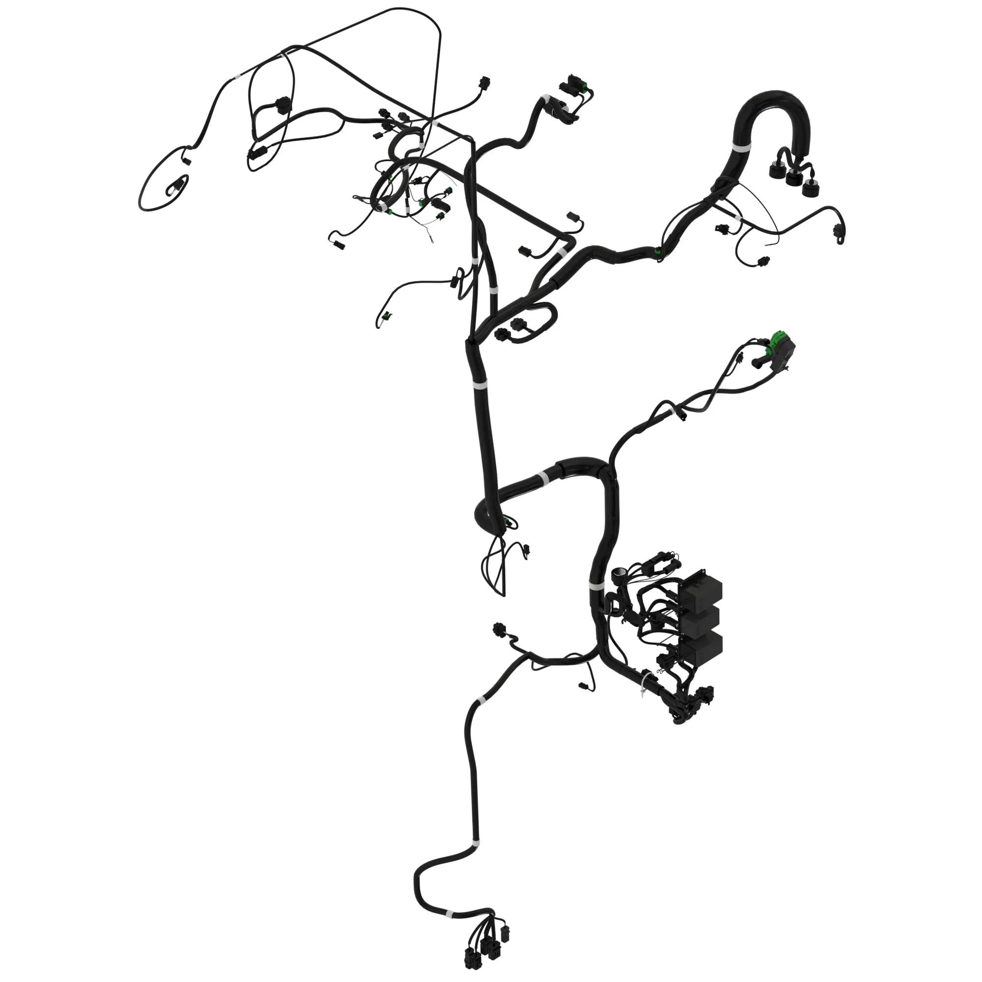 John Deere Integrated Grade Control Vehicle Wiring Harness - AT465235