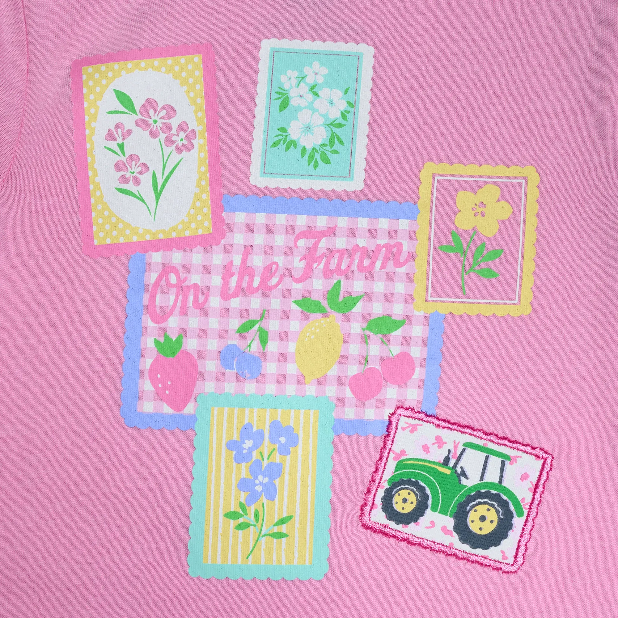 Toddlers Patchwork on the Farm T-Shirt