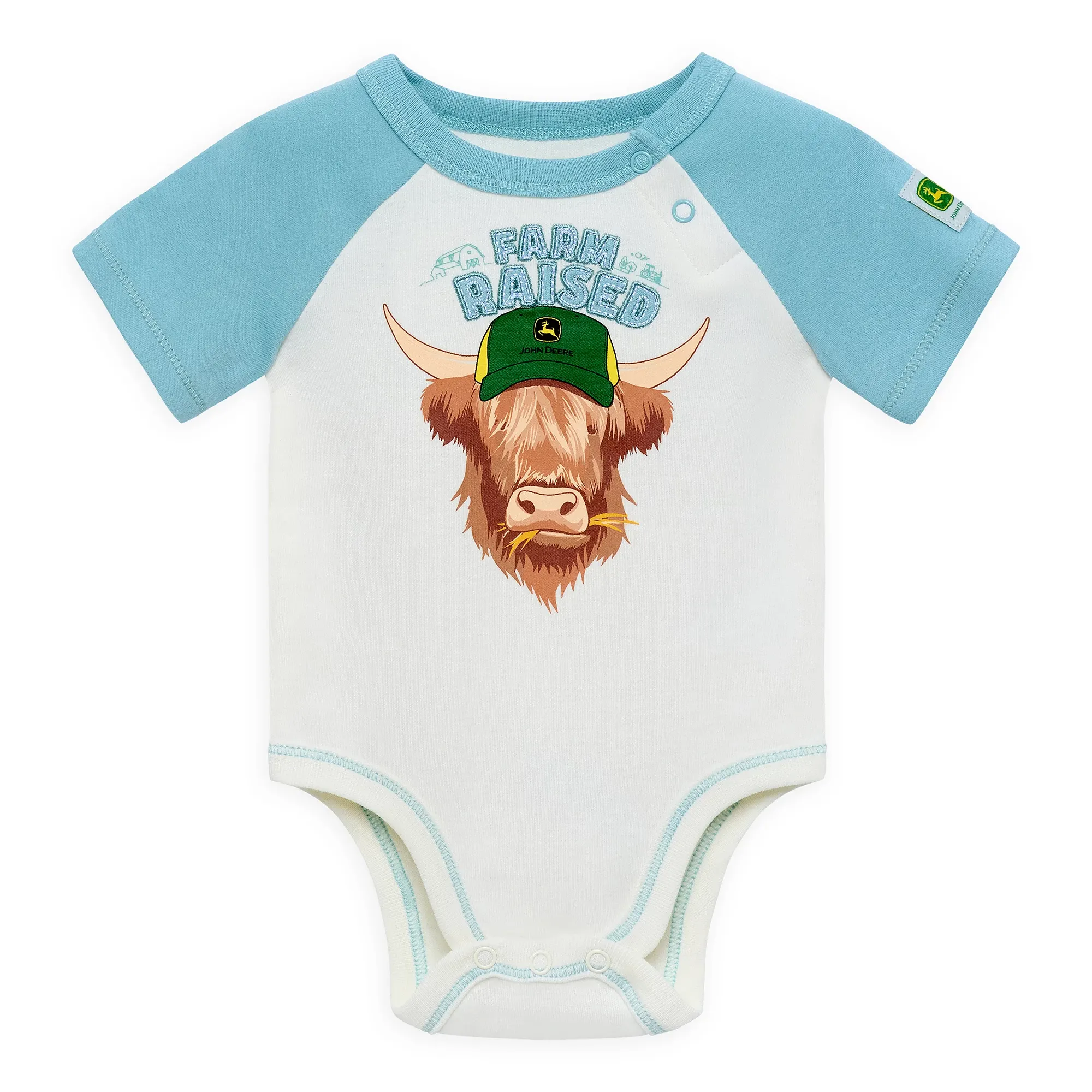 Infant Farm Raised Graphic Bodyshirt