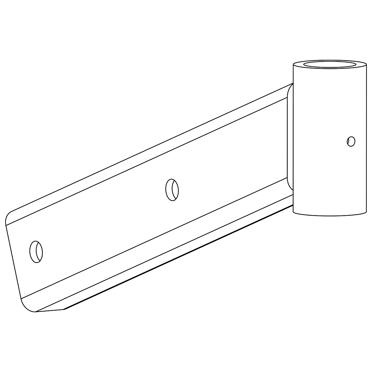 EXTENSION, EXTENSION, WELDED CASTER