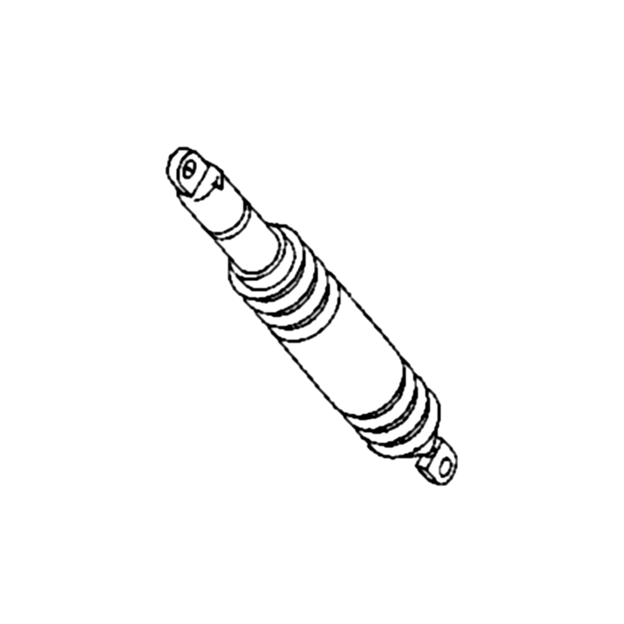 John Deere Transaxle Control Shaft Shock Absorber - M808834