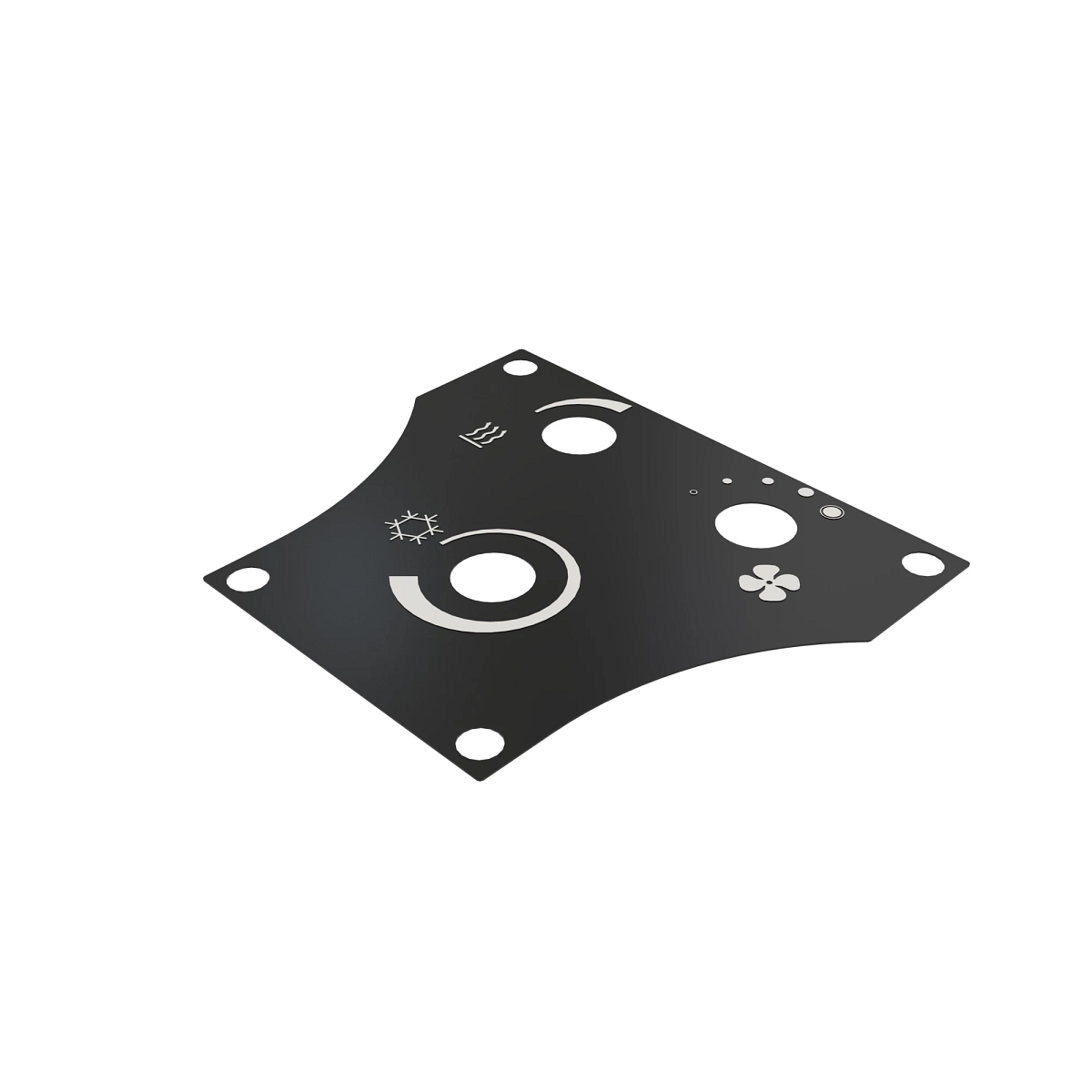 Label, A/C & Heater