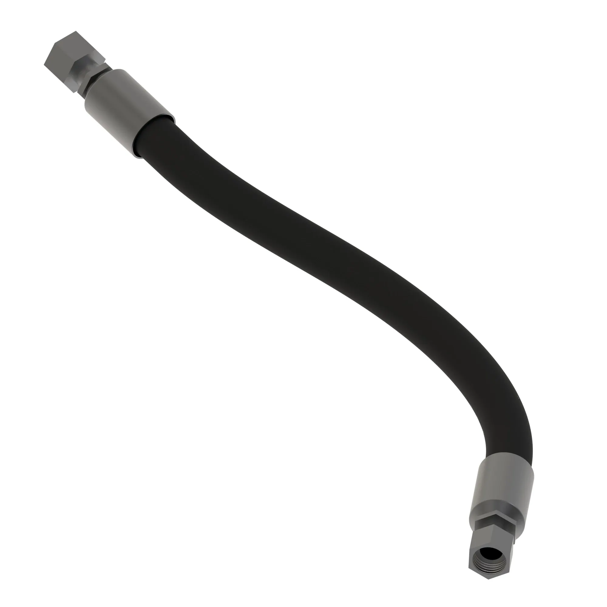 John Deere Pump Case Drain Hydraulic Hose - AT530919