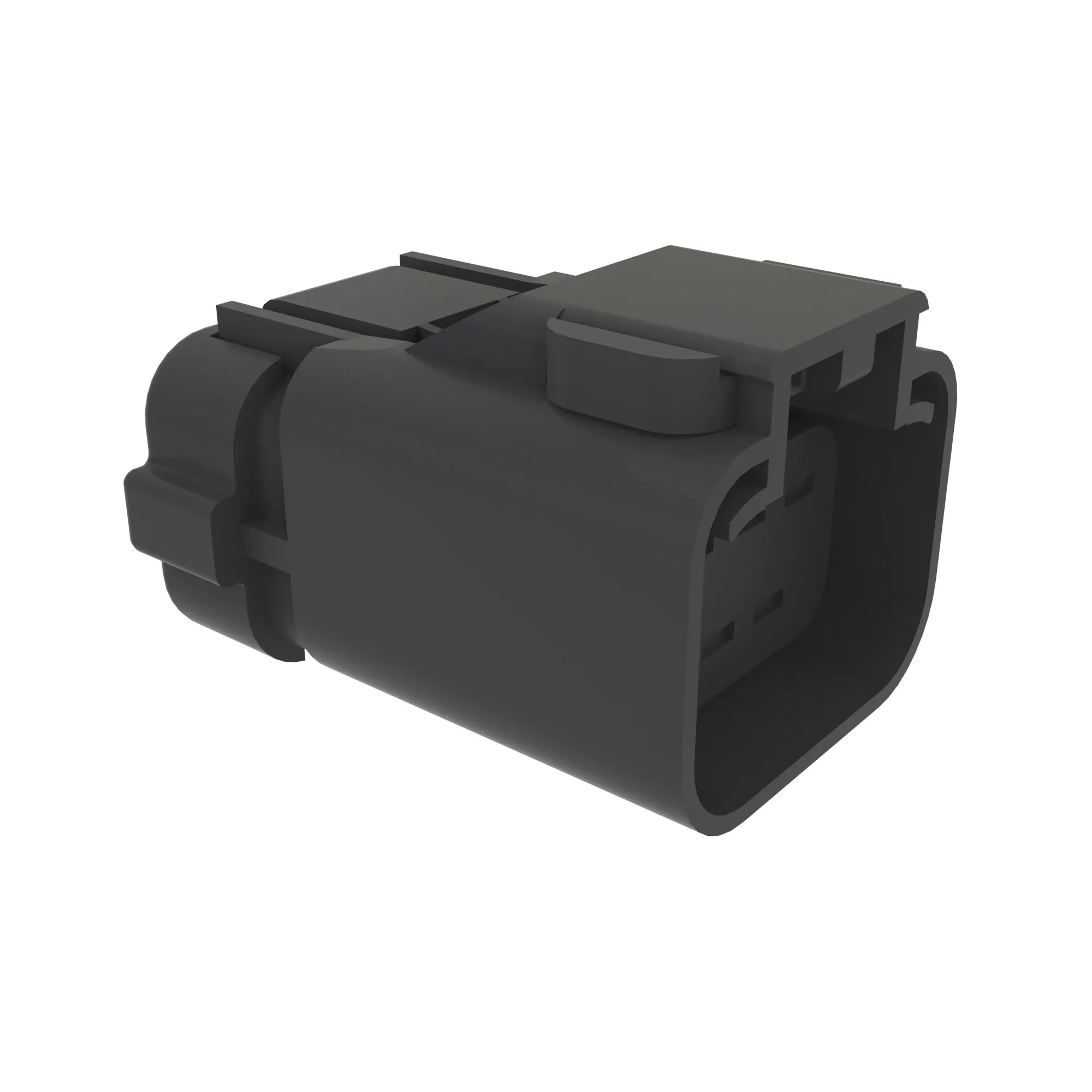 John Deere Black External Electrical Connector Housing - 57M17006