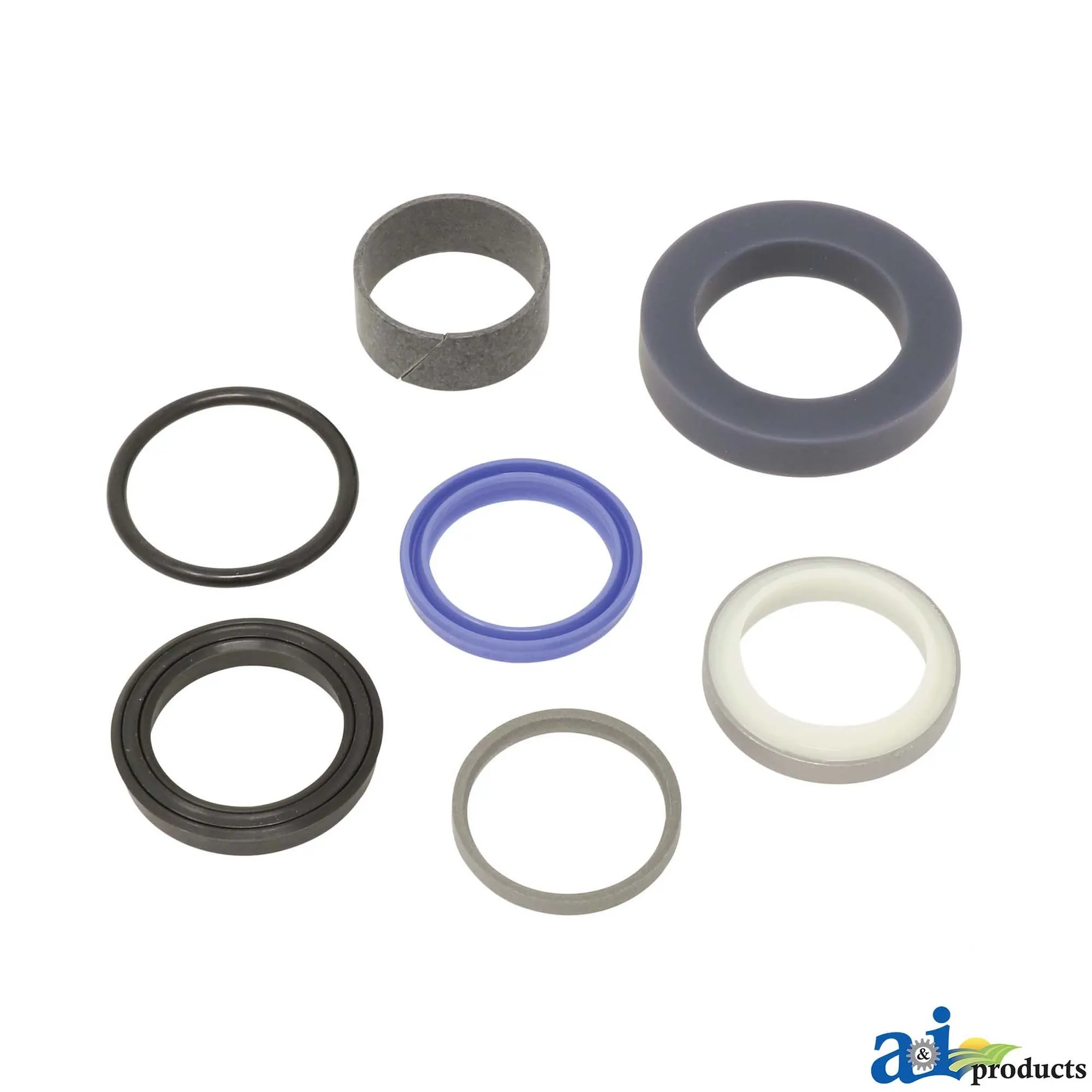 A&I Products Hydraulic Cylinder Rod Seal Kit - A-AH161589
