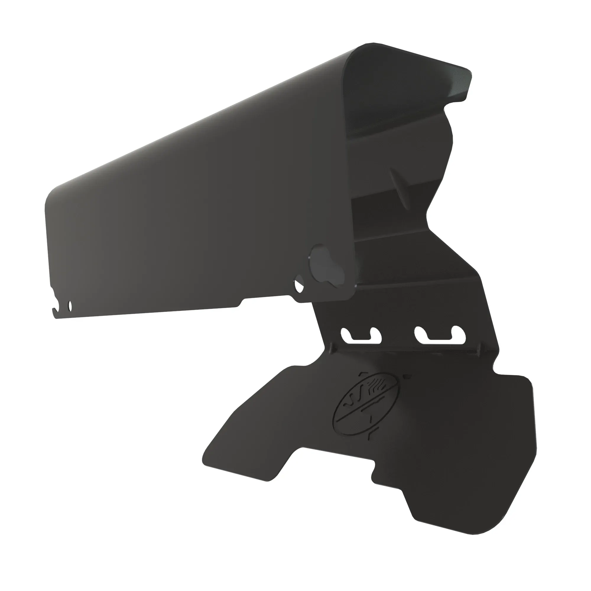 muffler heat and debris shield
