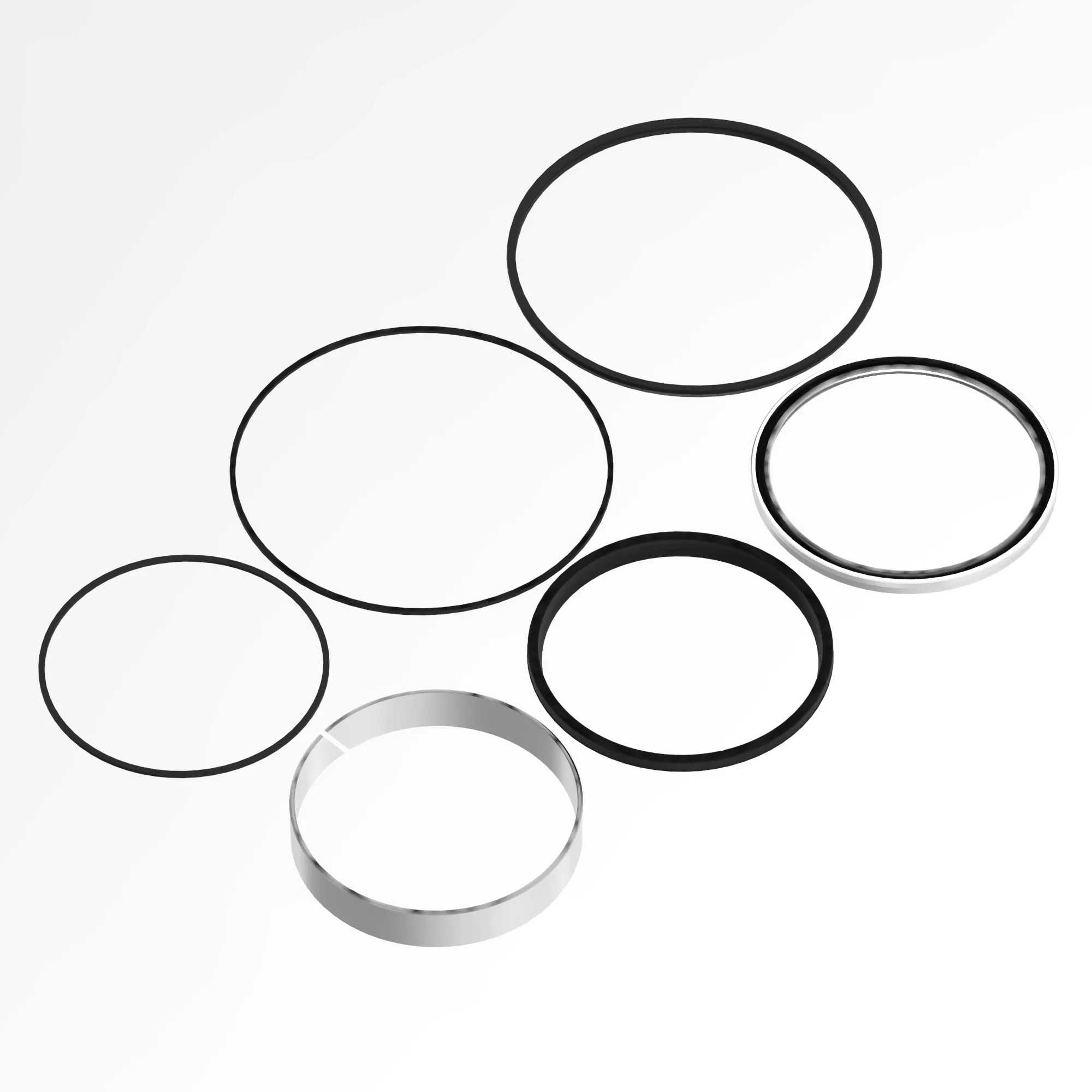 John Deere Hydraulic Cylinder Rod Seal Kit - AH161589