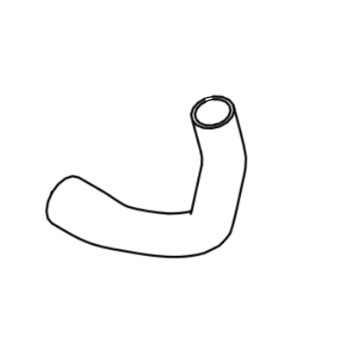 John Deere Lower Radiator Hose - T436649