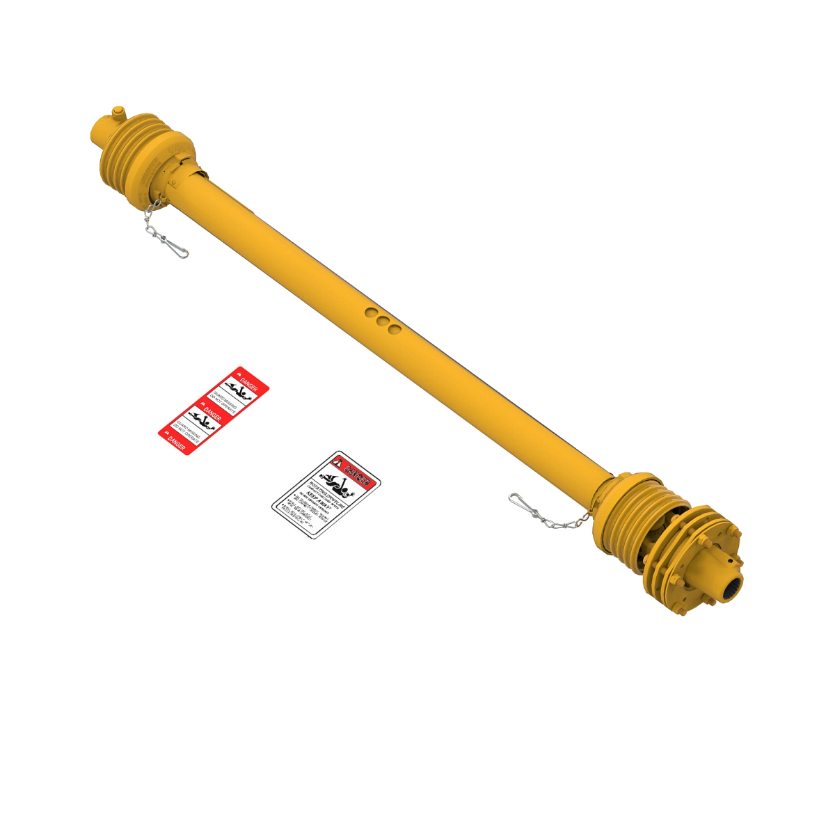 John Deere Constant Velocity Driveline with Lock-Side Collar, Category 5, 1000 RPM PTO, 1-3/4 inch (44.4 mm) - BP18401