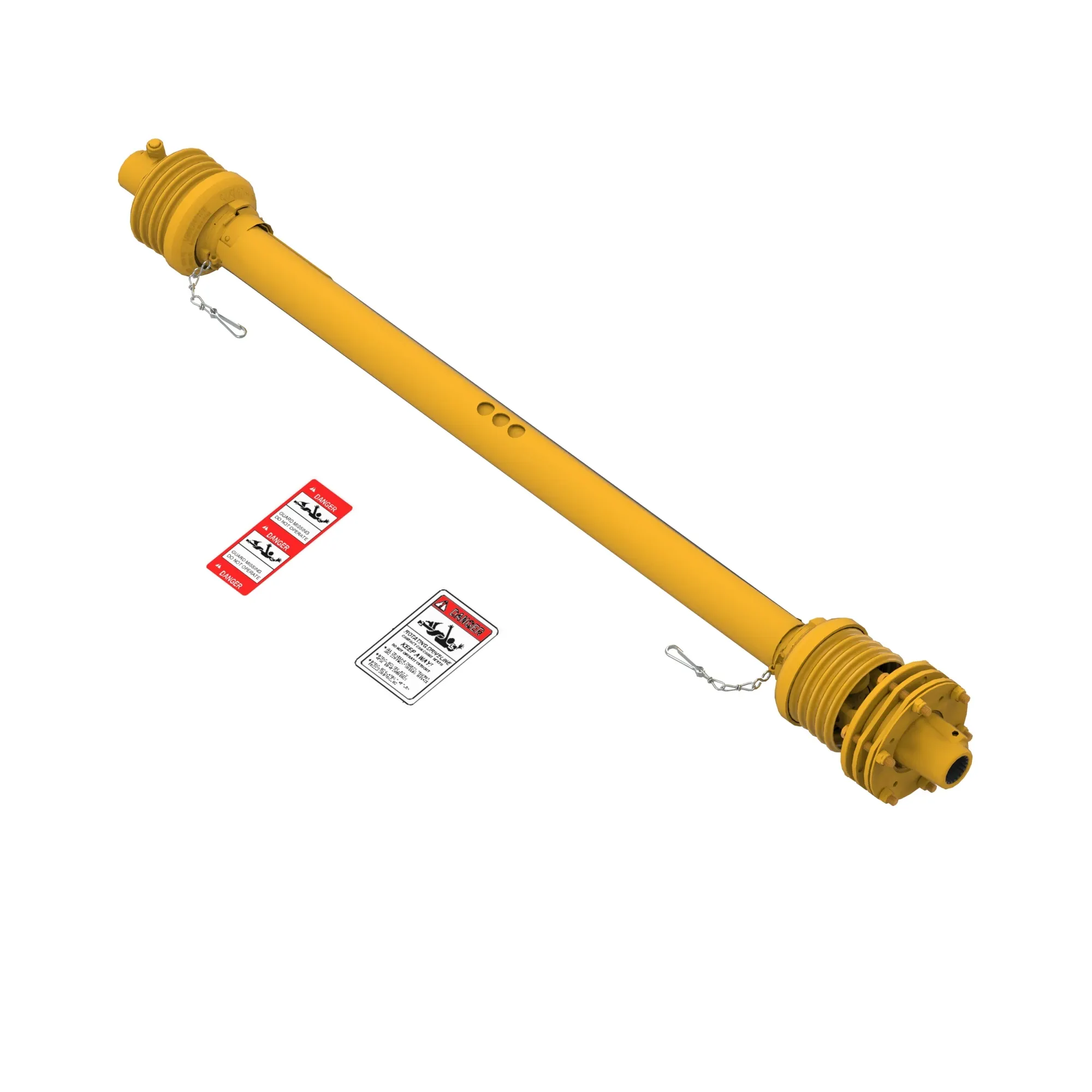 John Deere Constant Velocity Driveline with Lock-Side Collar, Category 5, 1000 RPM PTO, 1-3/4 inch (44.4 mm) - BP18401