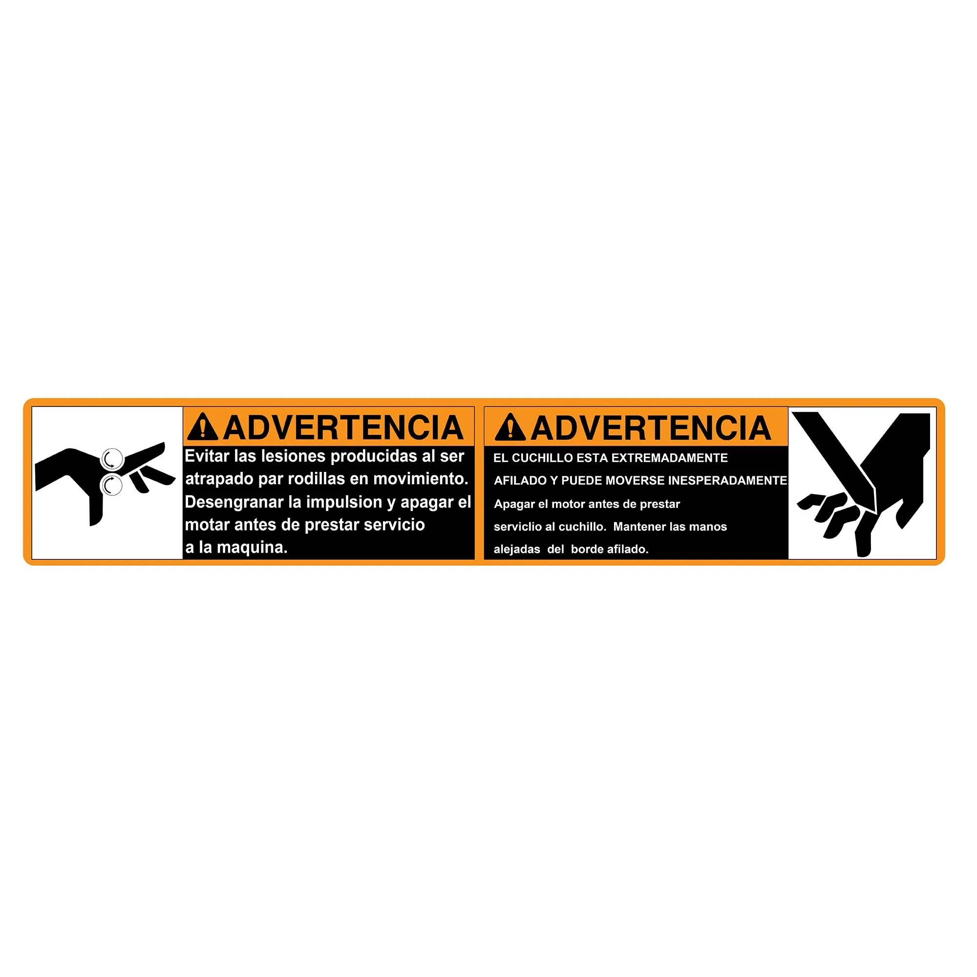 Label (Surface Wrap Knife -Spanish)