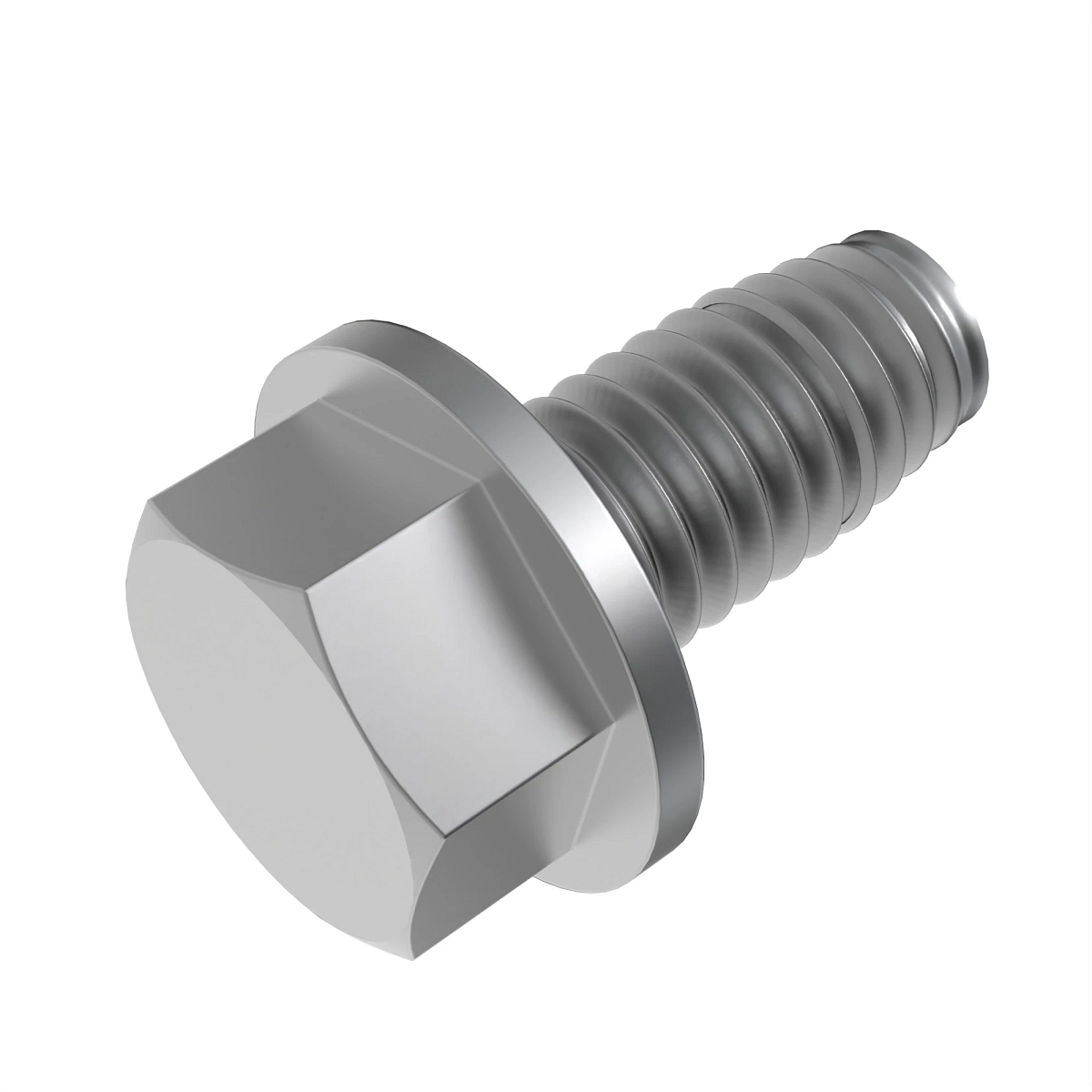 John Deere Hexagonal Flange Head Self-Tapping Screw, 1/4" X 1/2" - 37H51