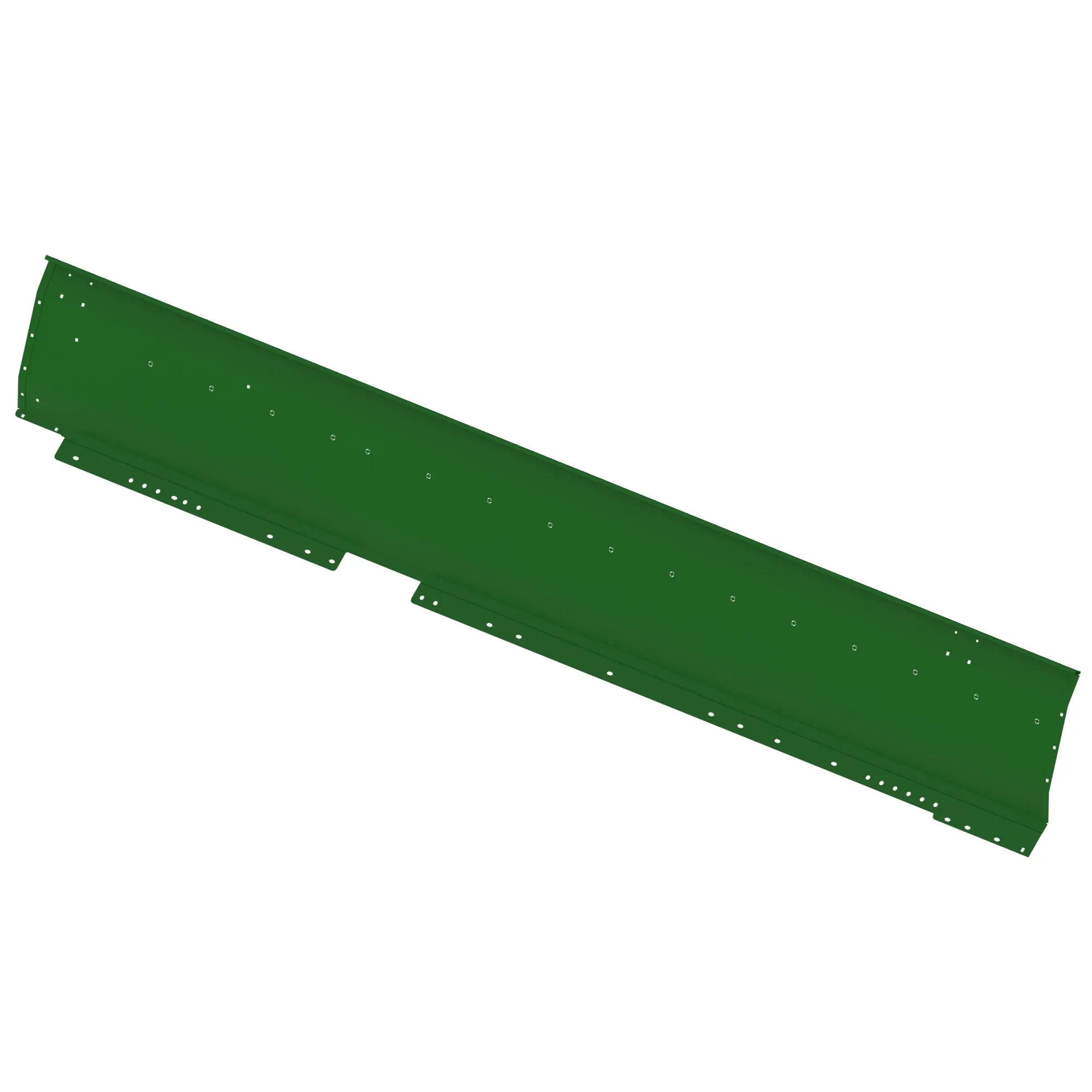 John Deere Left Side Back Draper Panel Sheet - HXE28821