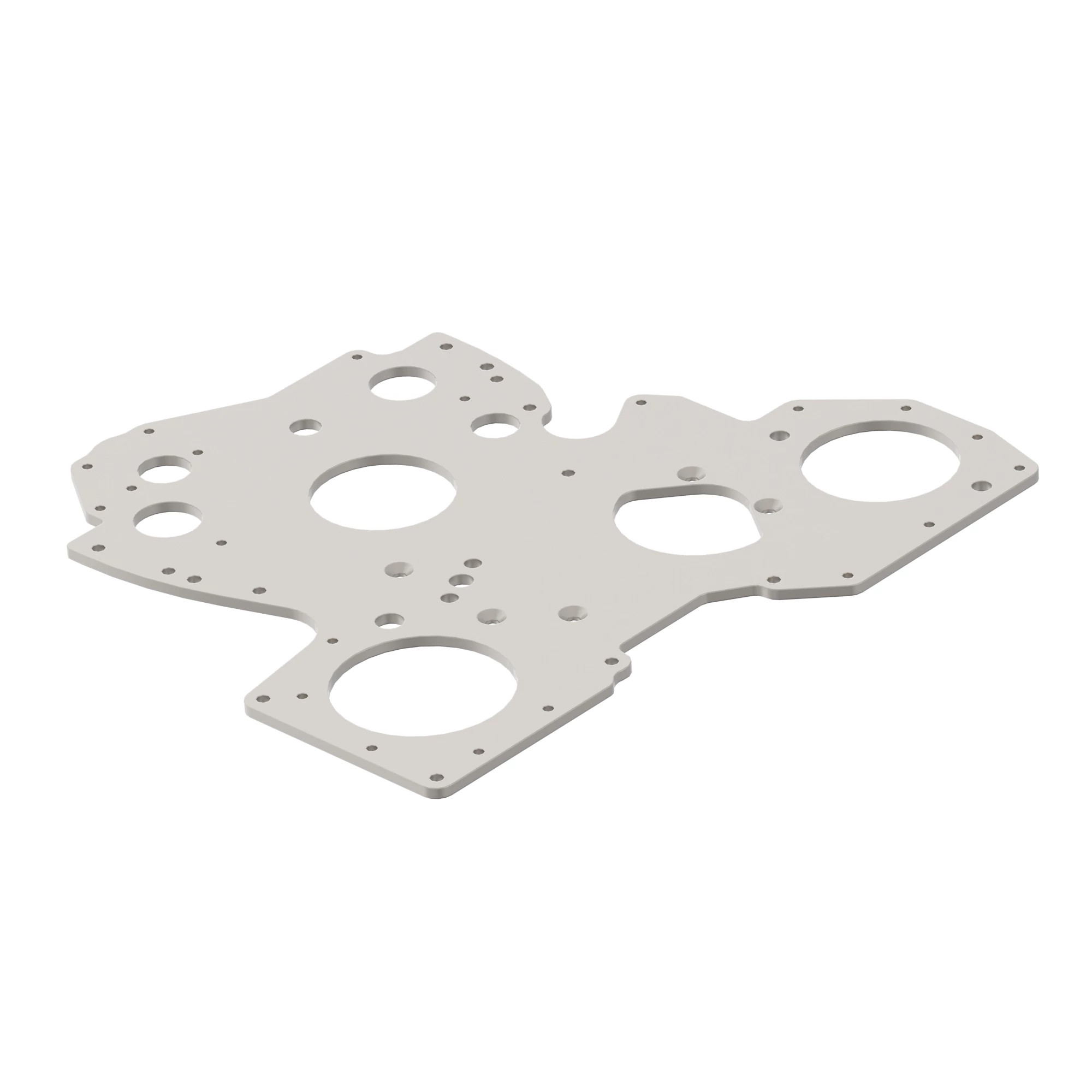 FRONT PLATE, AUX DRIVE
