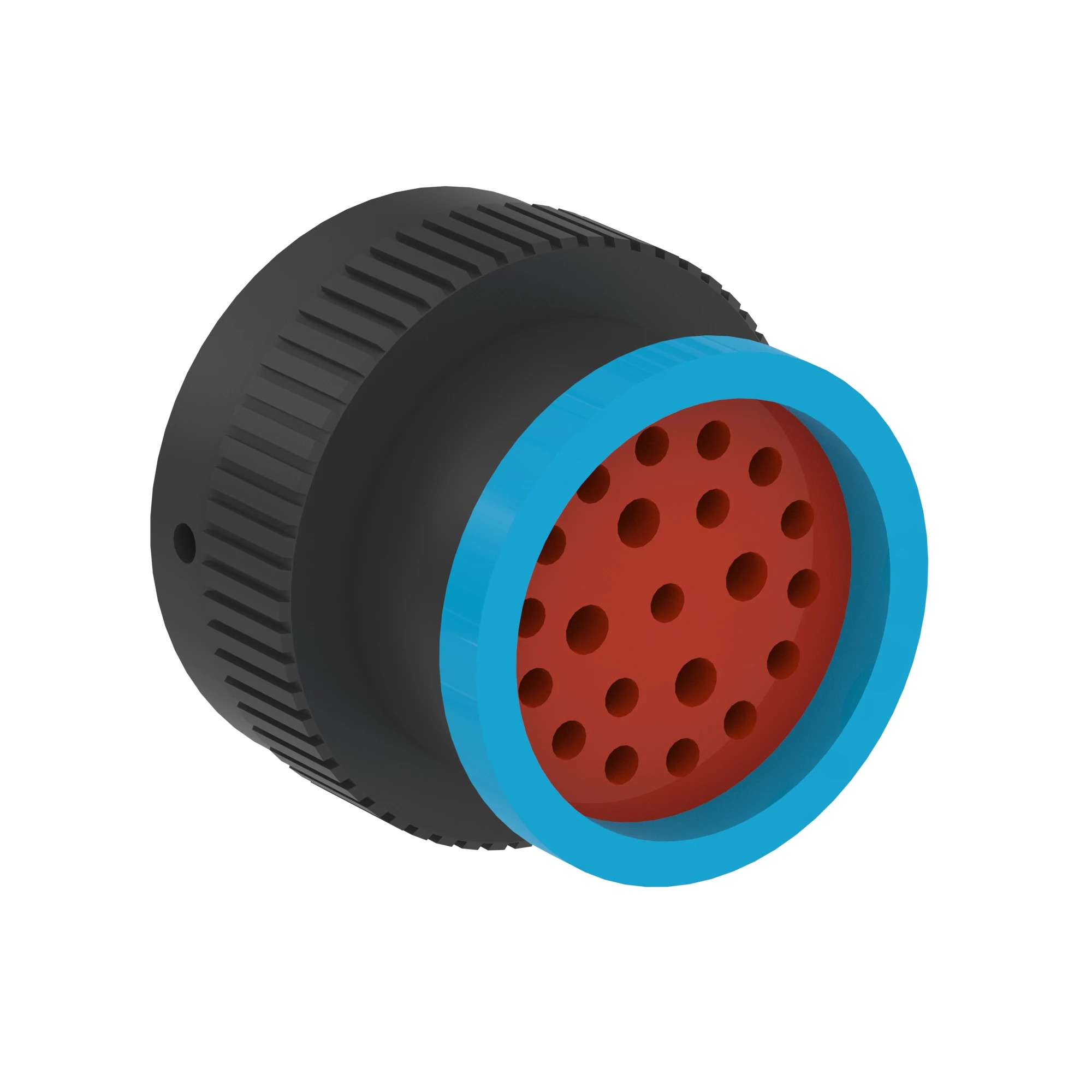 DEUTSCH HDP20 21W M SLD BLK PLSTC