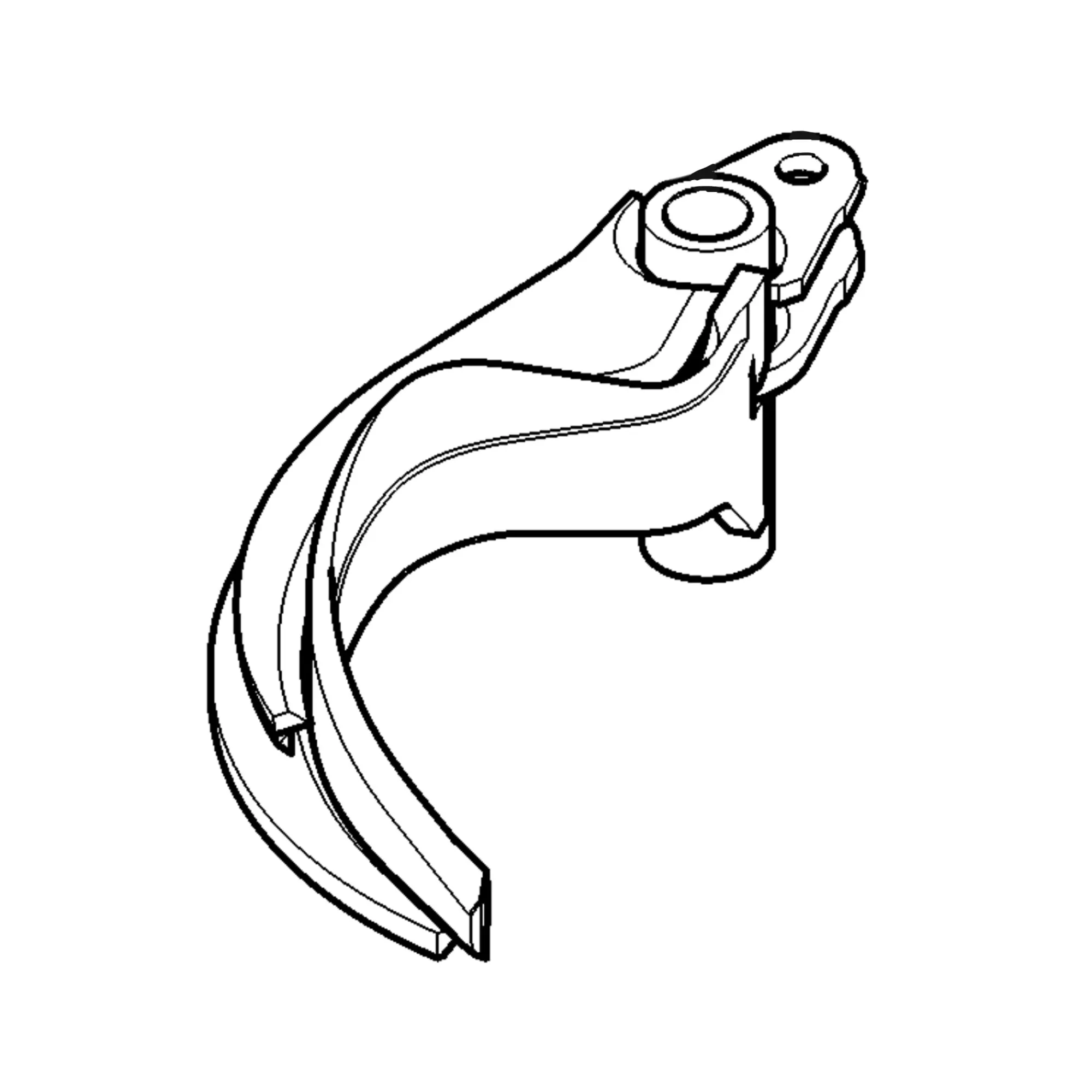 John Deere Upper Knife Right Delimber - F691439