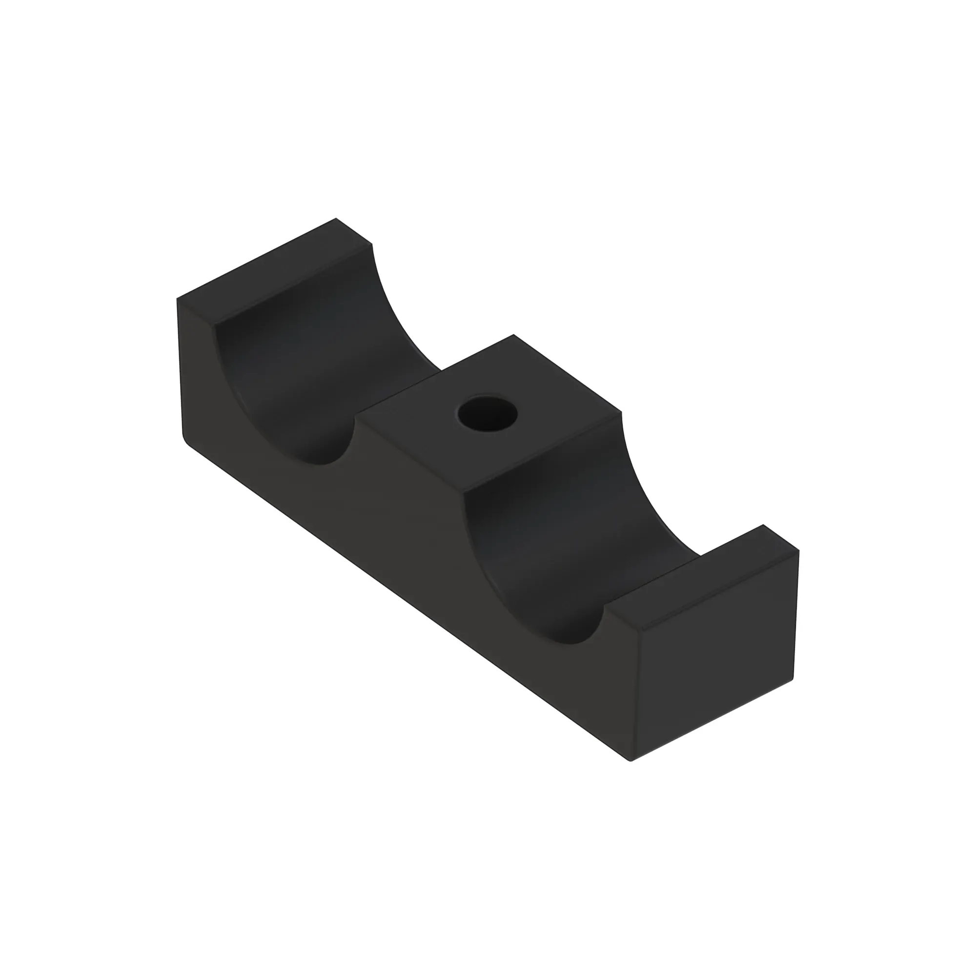 CLAMP-TWIN, 1-1/4 X 1-1/4 O.D.