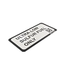 John Deere Fuel Inlet Ultra Low Label - M173256