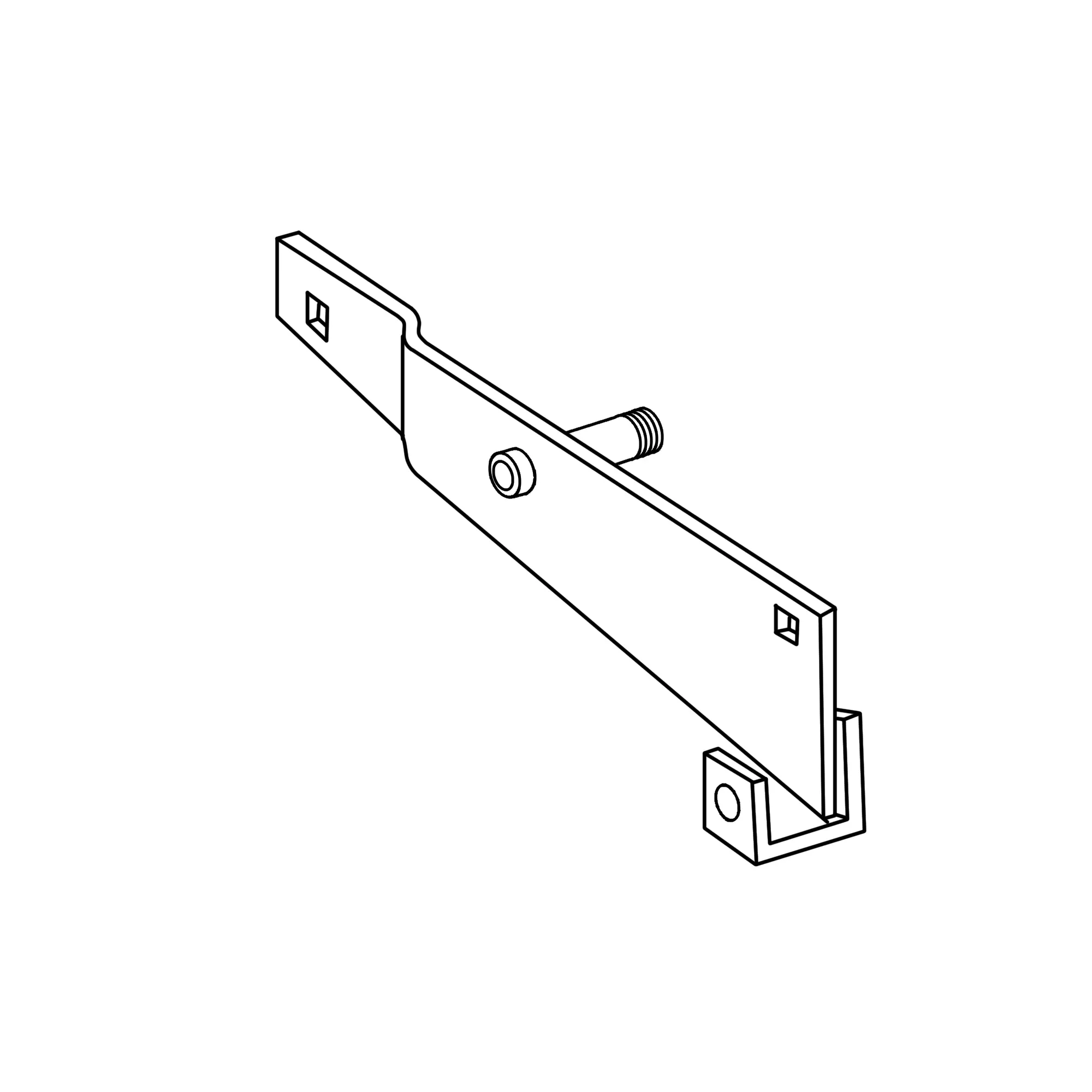 John Deere Chopper Drive Idler Arm - AH95969