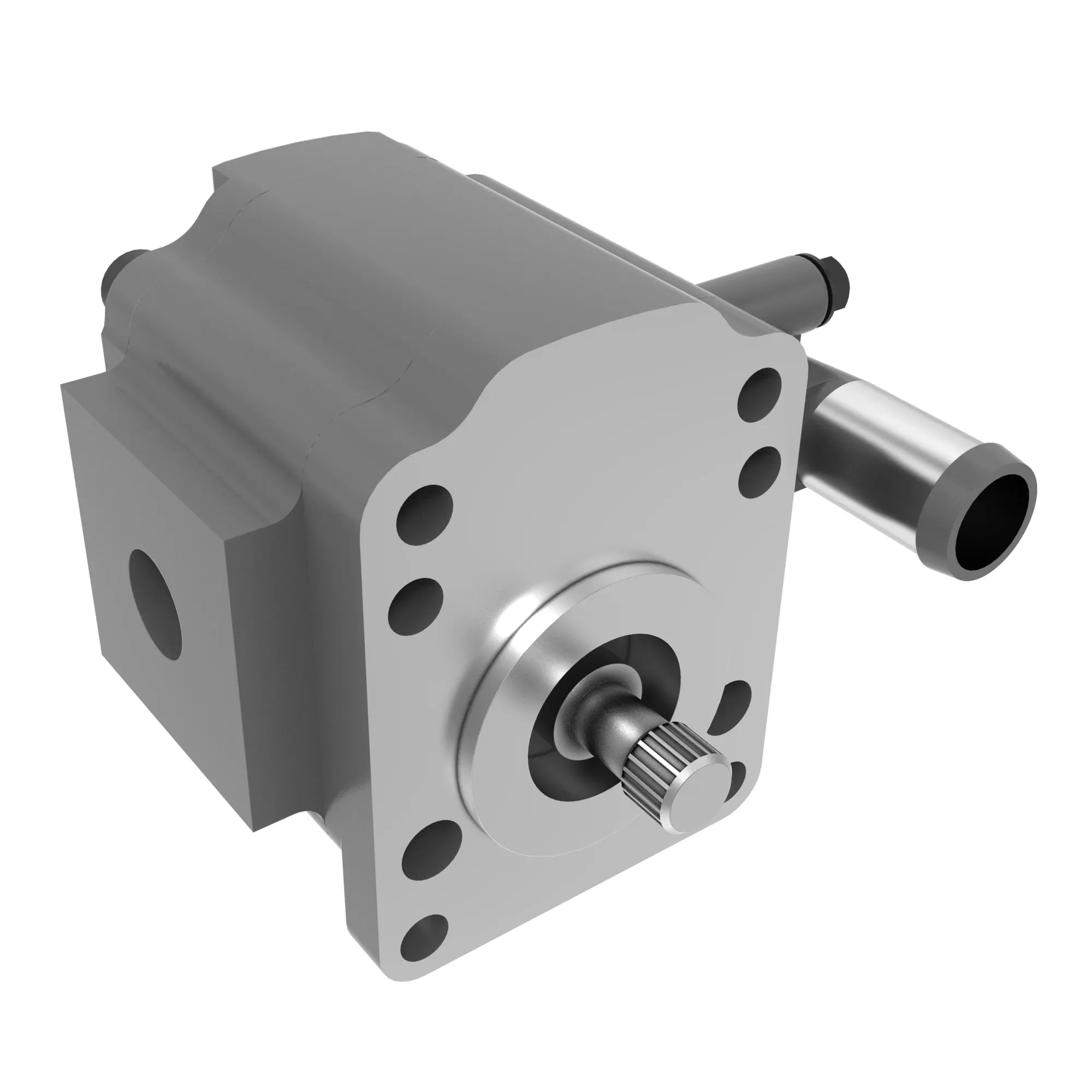 John Deere Steering Hydraulic External Gear Pump - AH214329