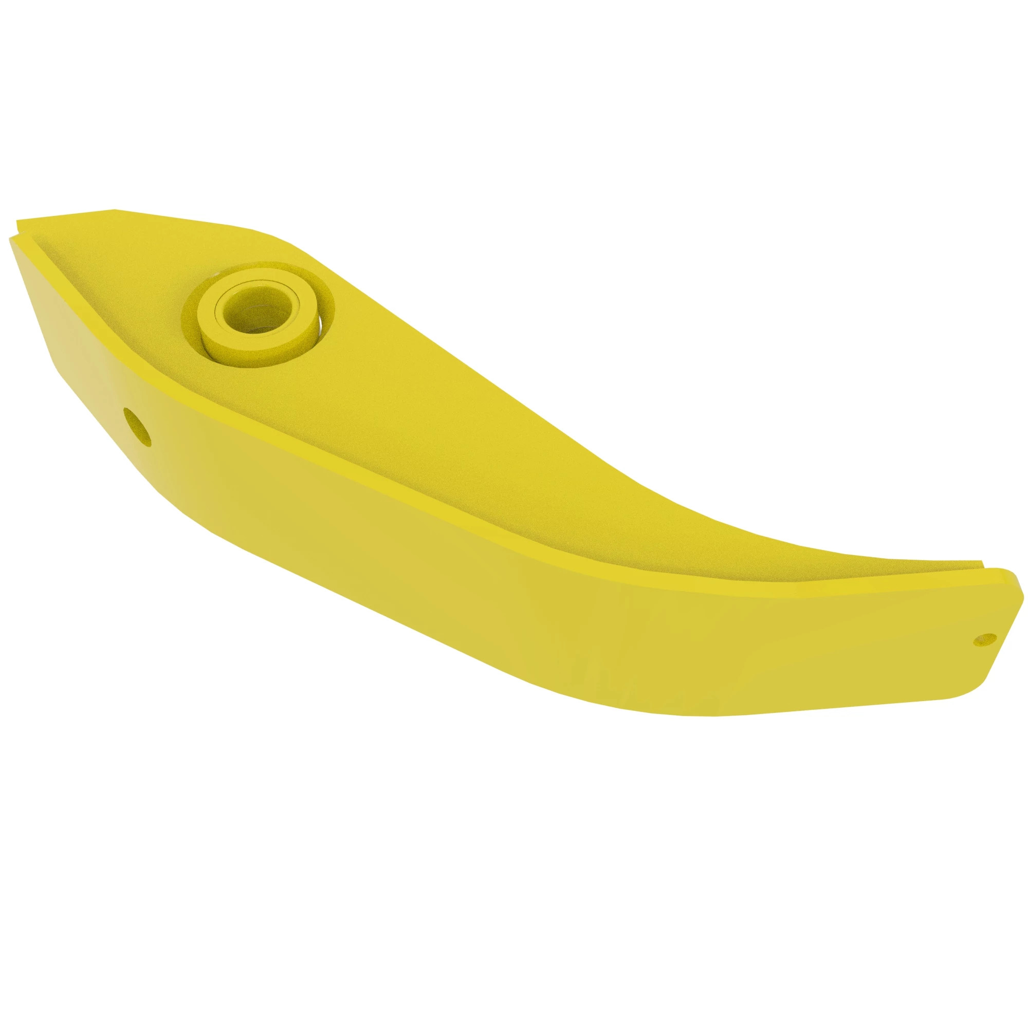 ARM, ACCUM OUTER RH (FR24B) JD YEL.