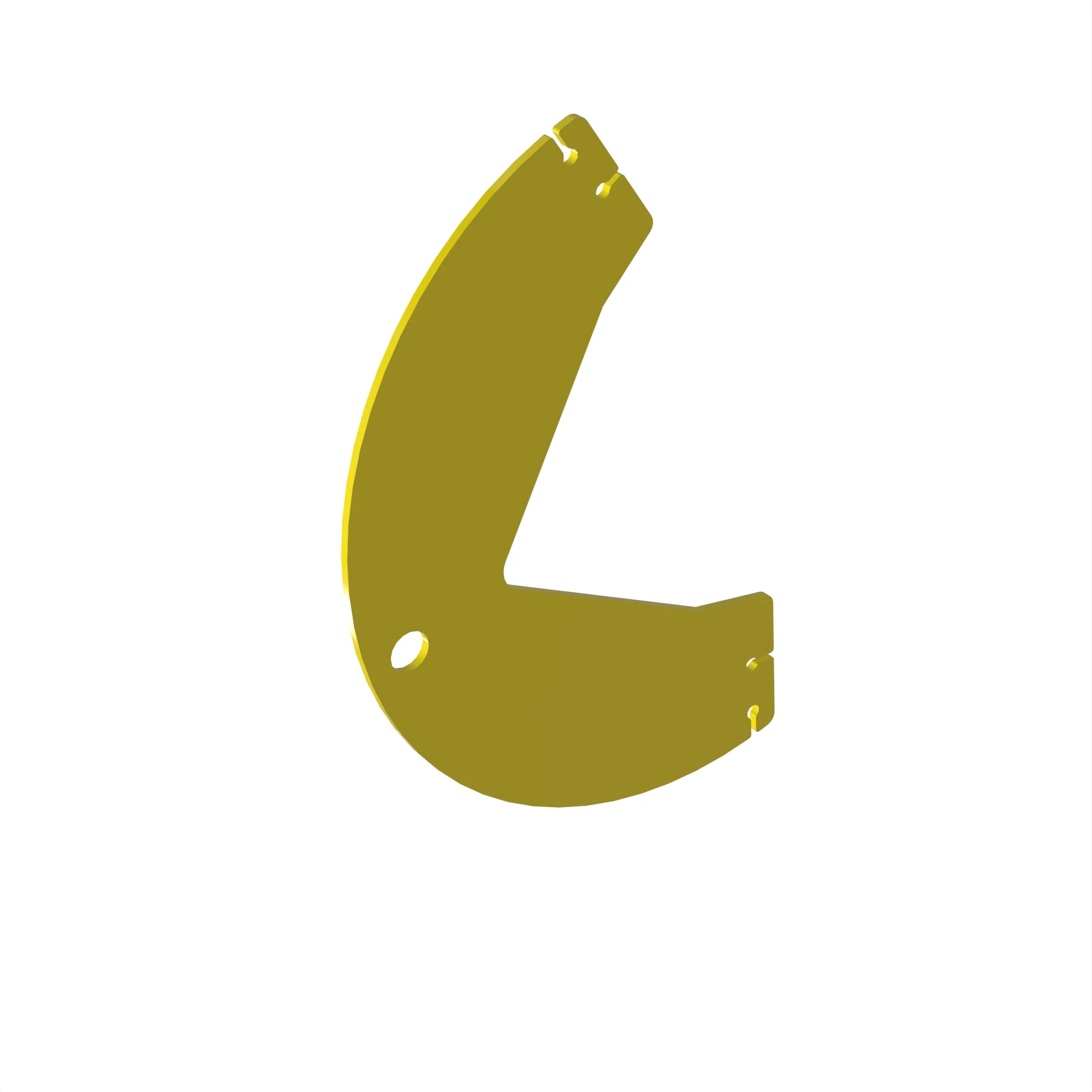 John Deere Plate, Speed Sensor Guard - CB01492908