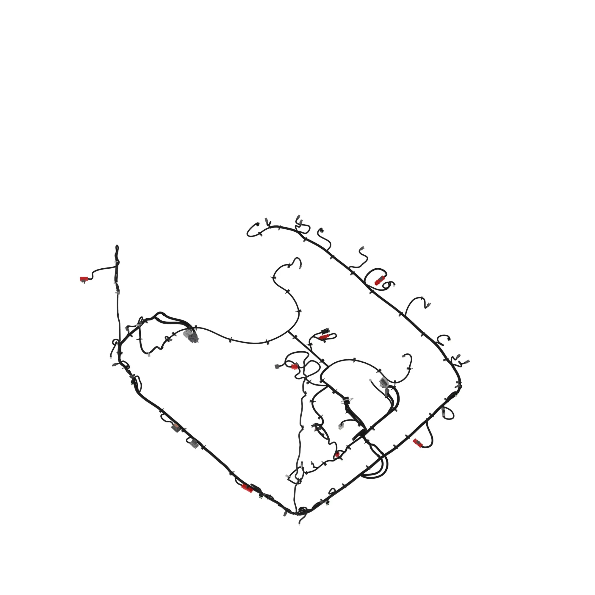 John Deere Cab Roof Wiring Harness - RE595521