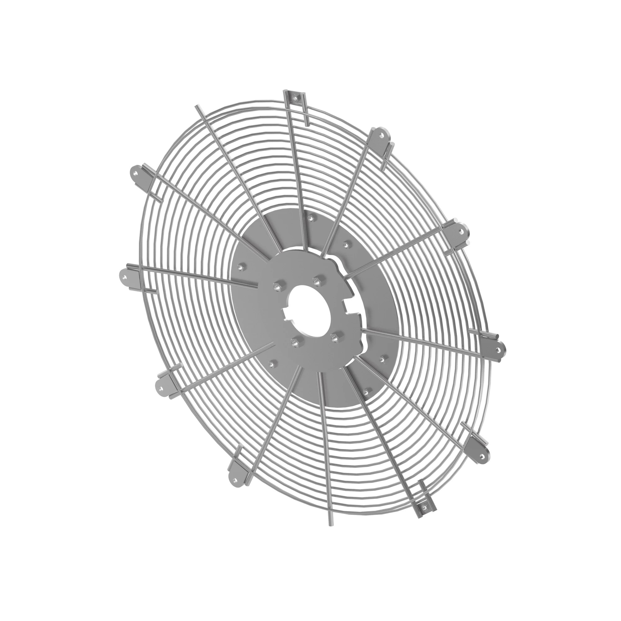 FINGER GUARD AND FAN MOUNT