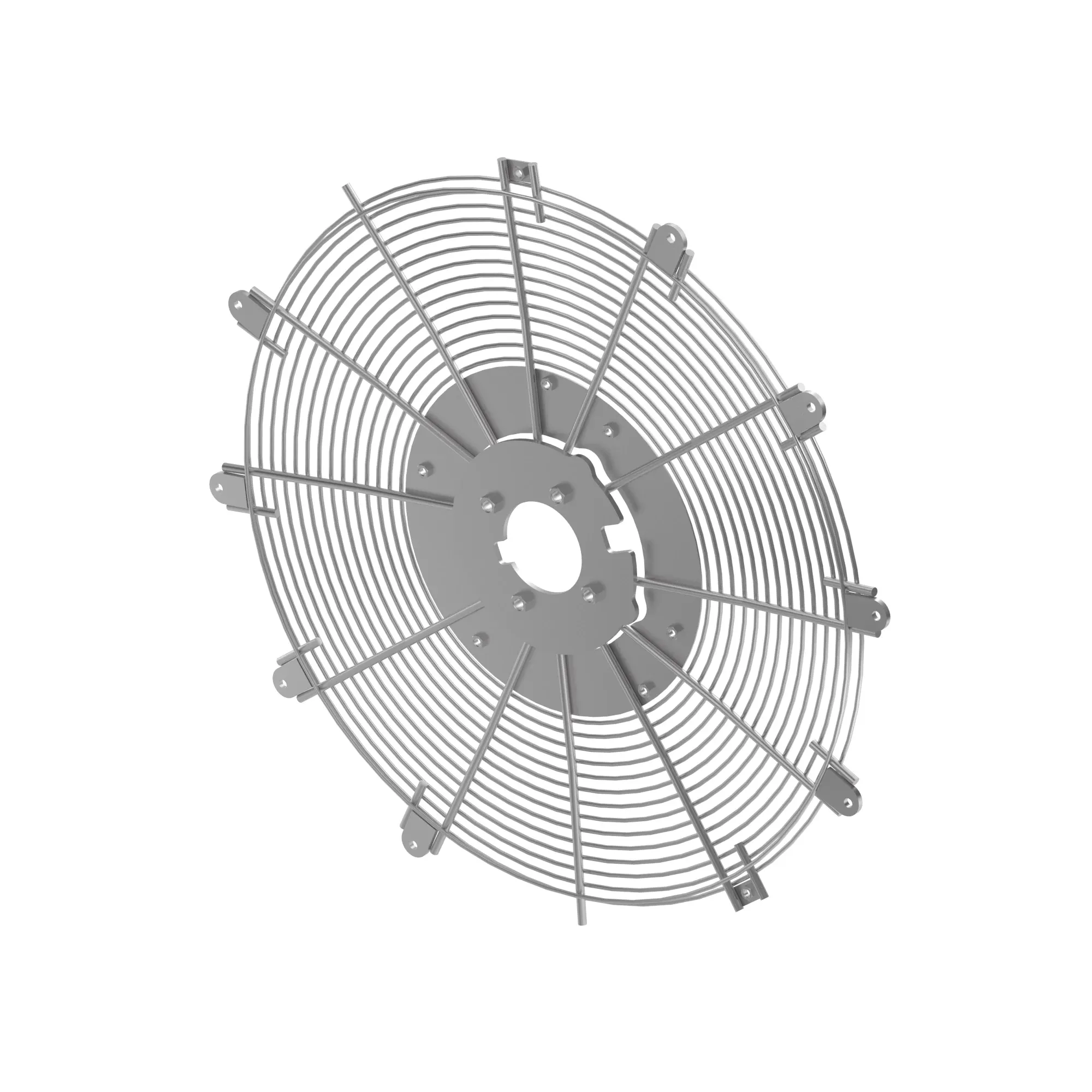 FINGER GUARD AND FAN MOUNT