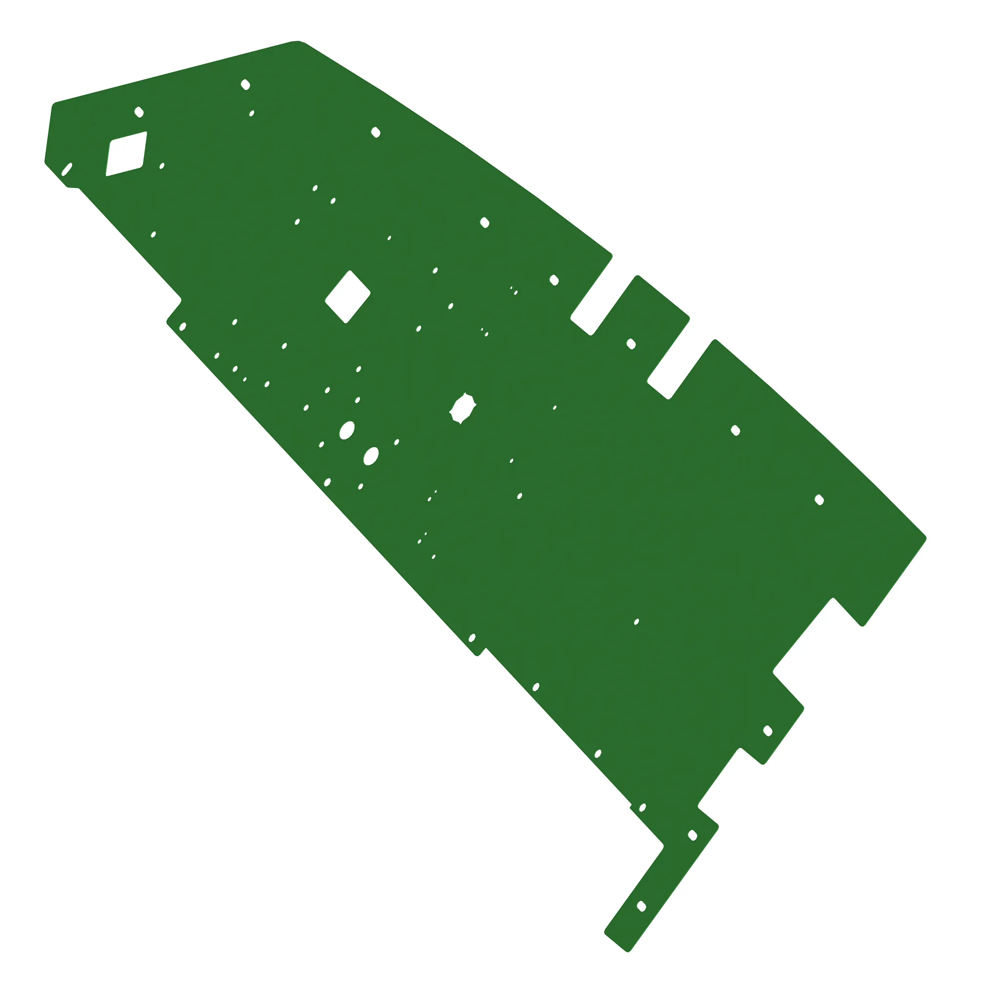 Partition for serviceroom