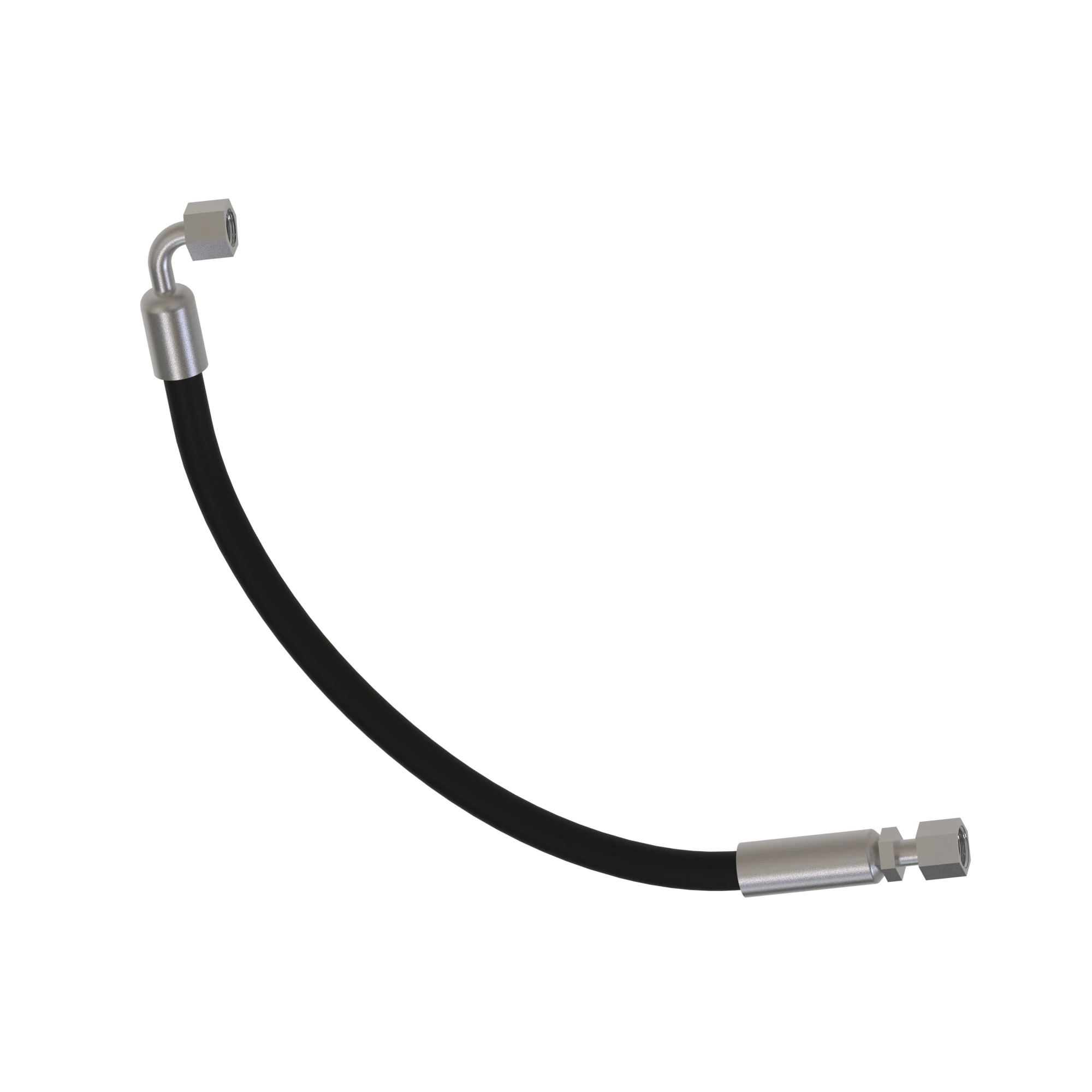 John Deere Ride Control Valve to Transmission Oil Cooler Hose - AT338918