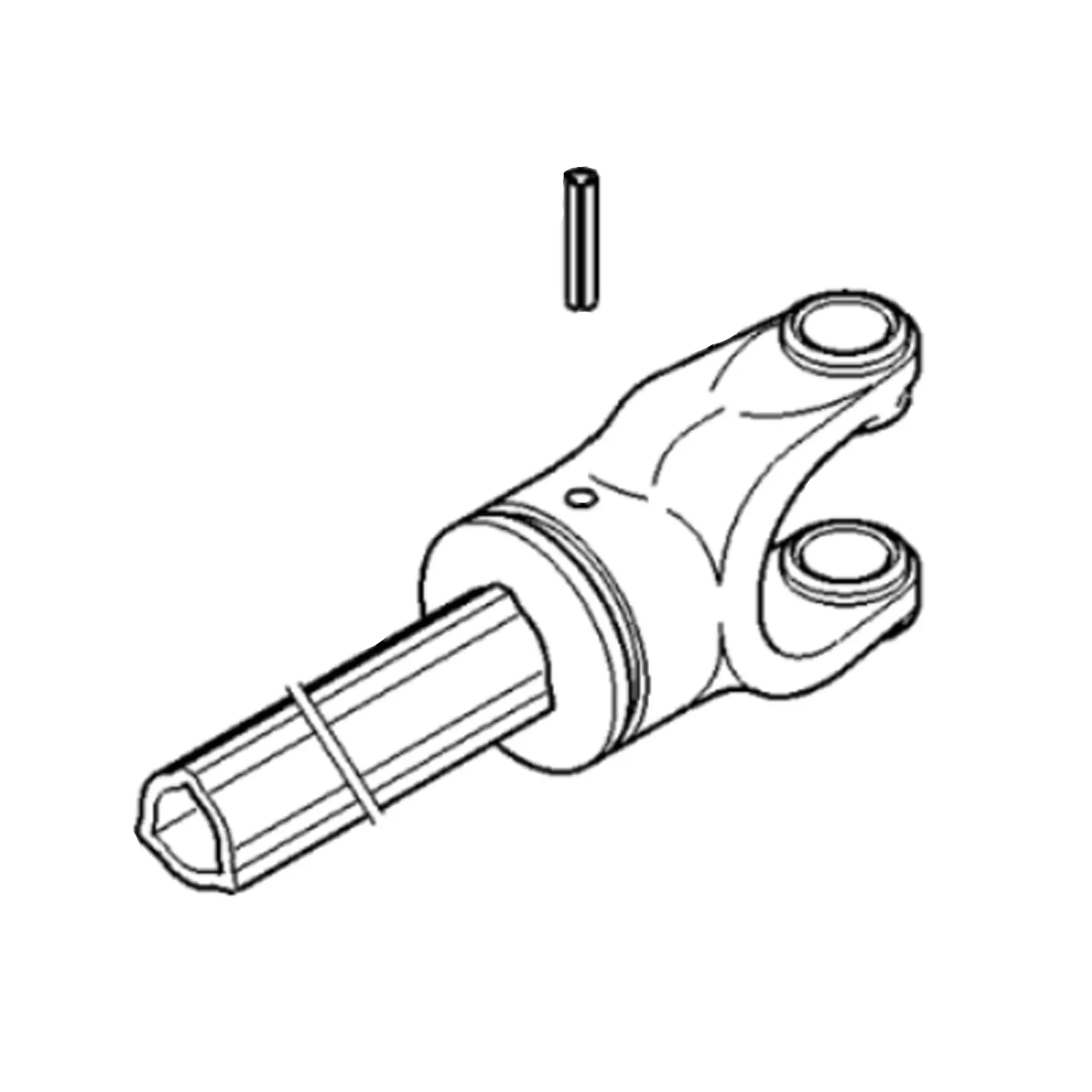 John Deere PTO Shaft Fork Kit - 5MHF08010595