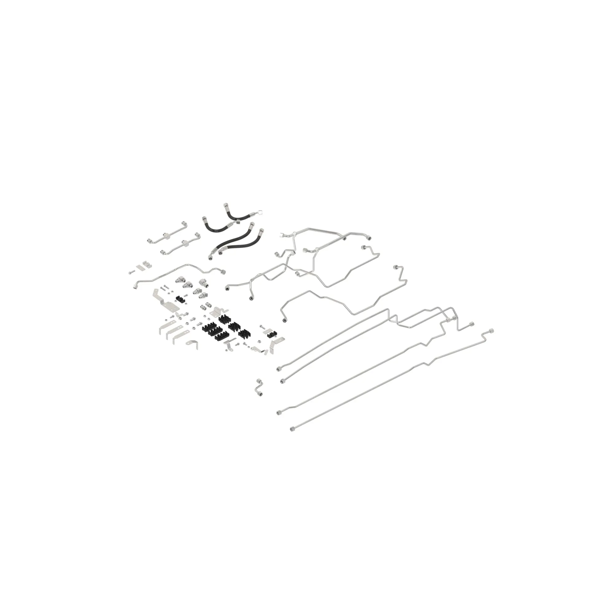 BL16559; Oil Line for Front Hitch; Oil Lines; Front Hitch; MHM1896; 8470