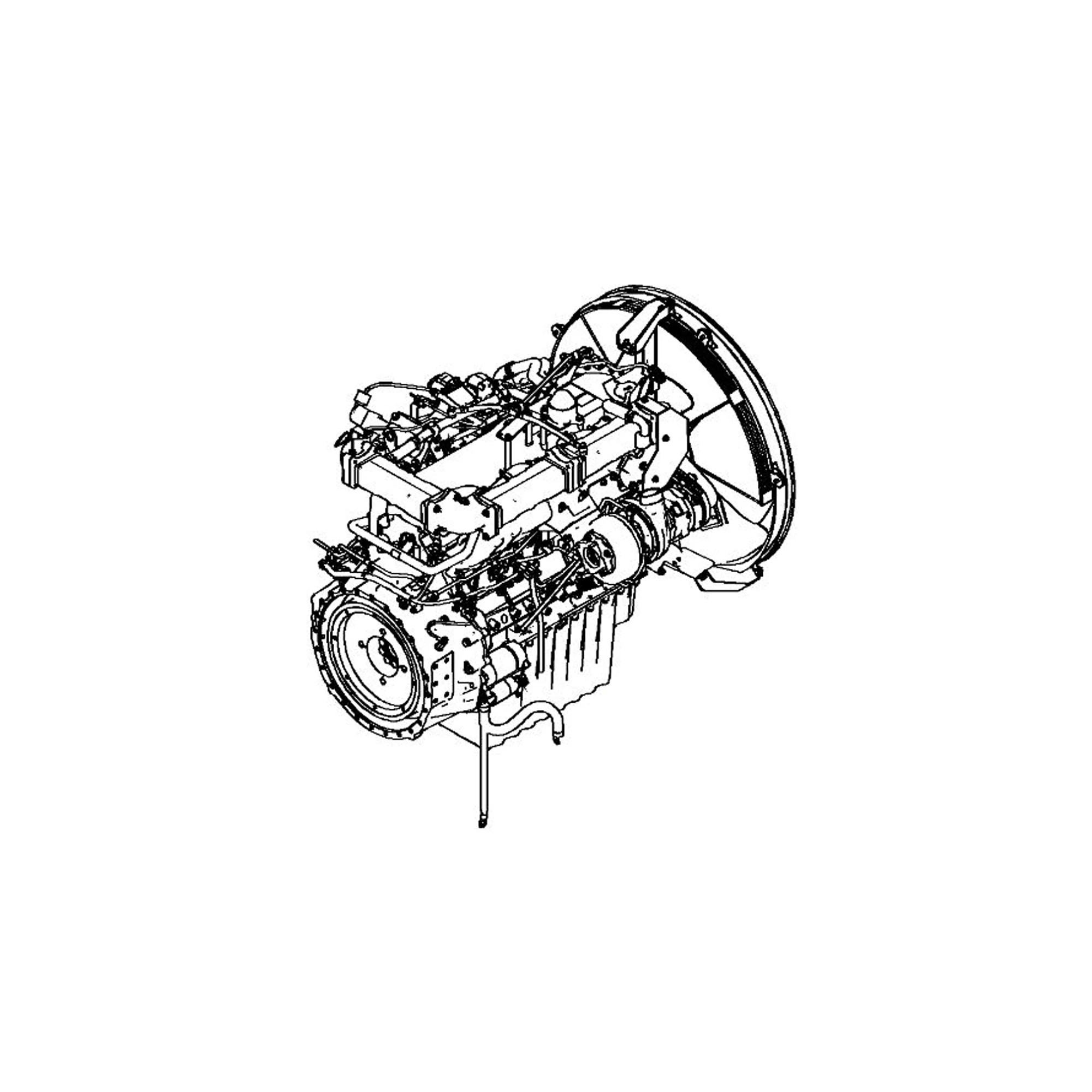 John Deere Diesel Engine, 7.8 Liter - 6HK1XASA12A