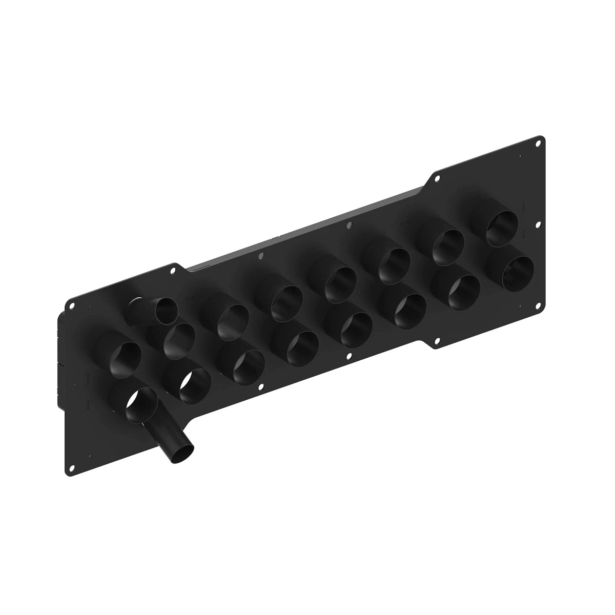Air Plenum, Face Plate, Double Shoot