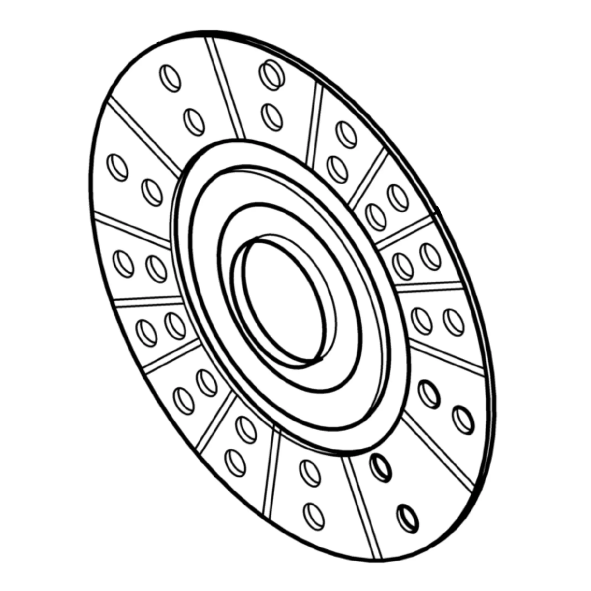 John Deere Clutch Plate - RE237794