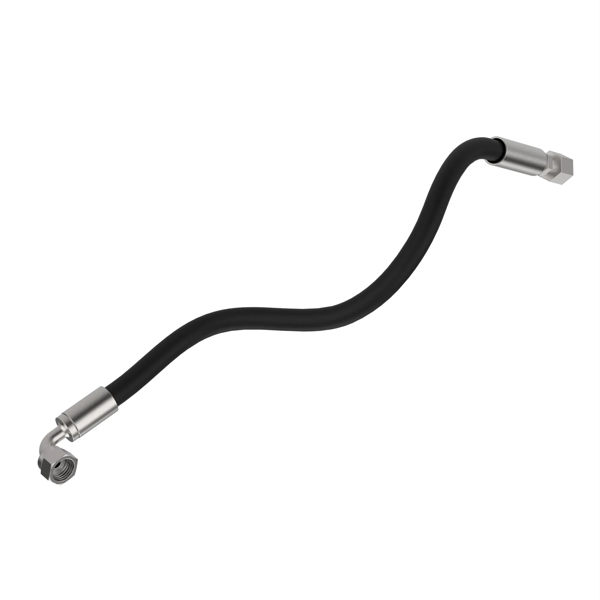John Deere RH Motor Case Drain Hydraulic Hose - AT500625